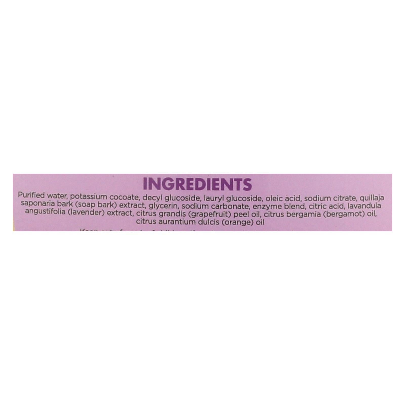 Better Life Laundry Detergent - Lavender Grapefruit - Case of 4 - 64 fl oz