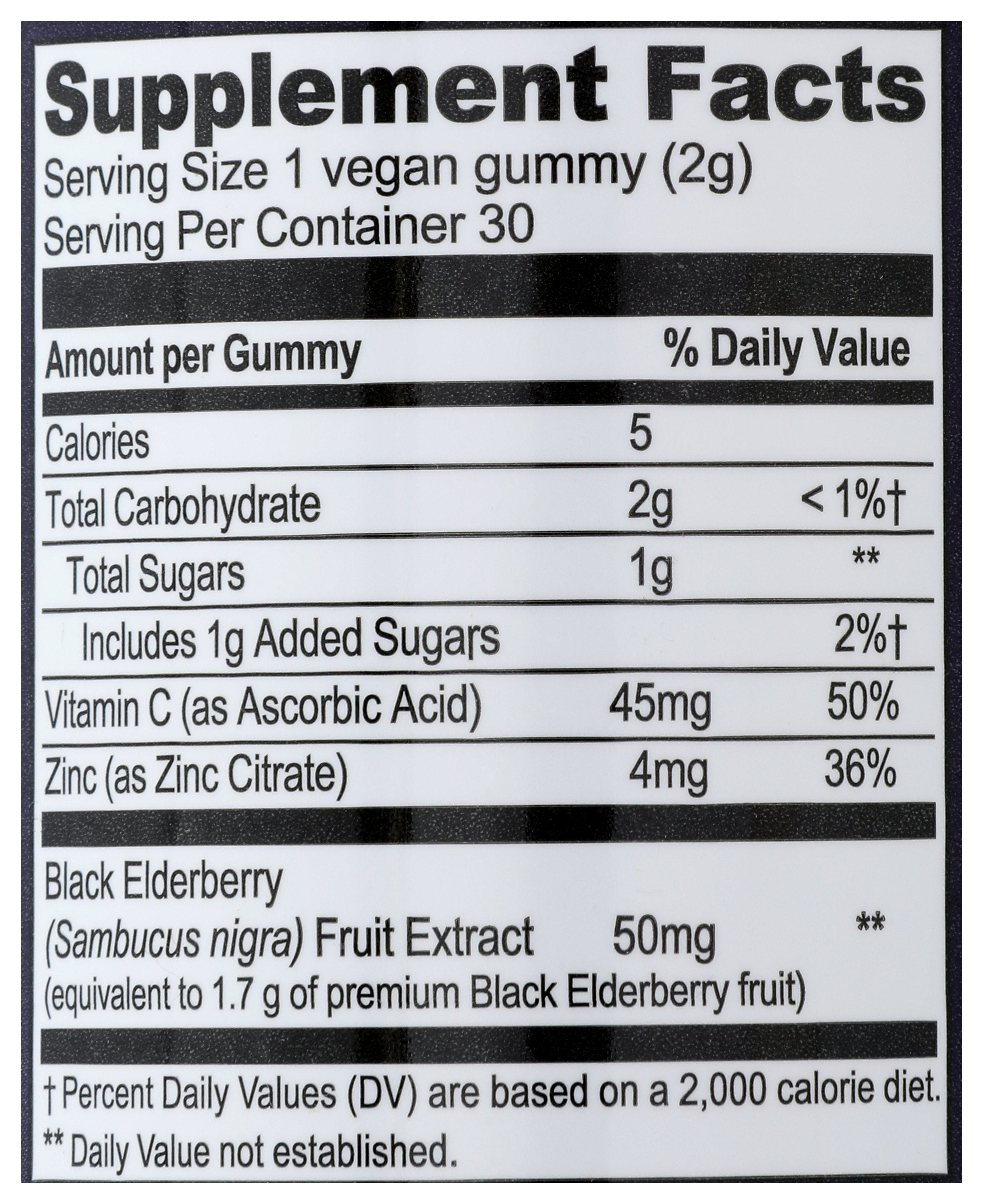 SAMBUCOL GUMMIES BLACK ELDERBERRY