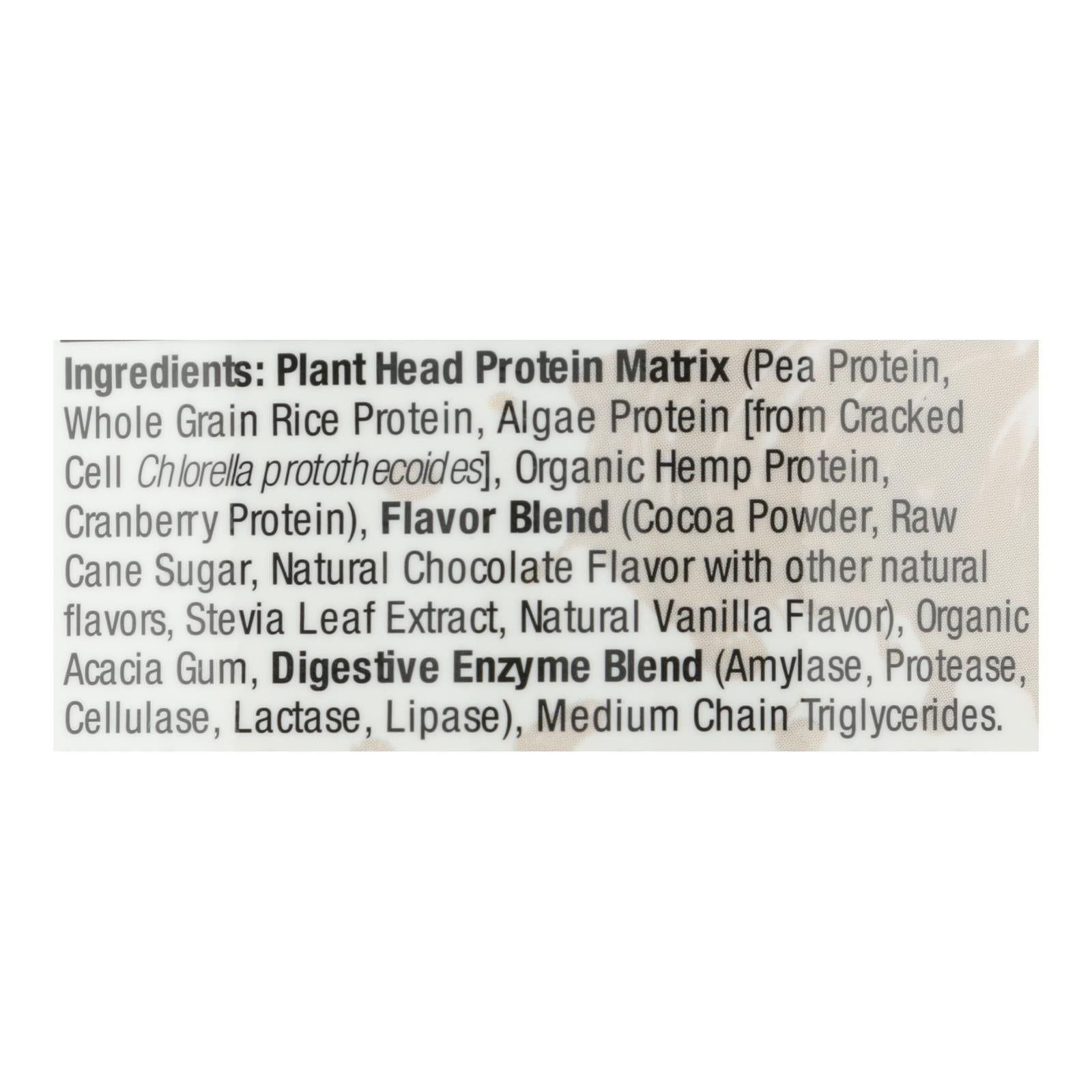 Genceutic Naturals Plant Head Protein - Chocolate - 1.7 lb