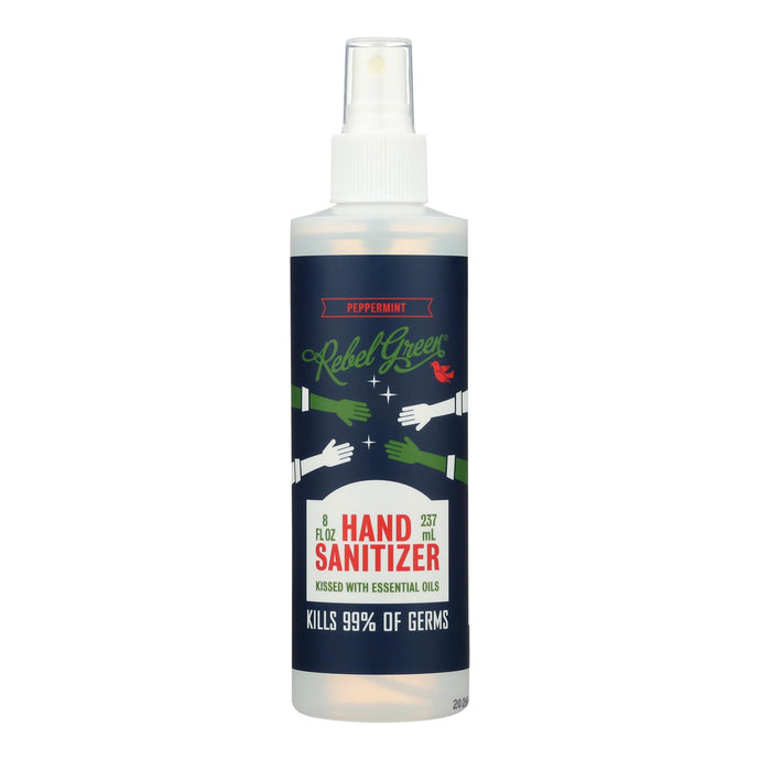 Rebel Green - Hand Santzr Spray Pprmint - Case Of 9-8 Fz