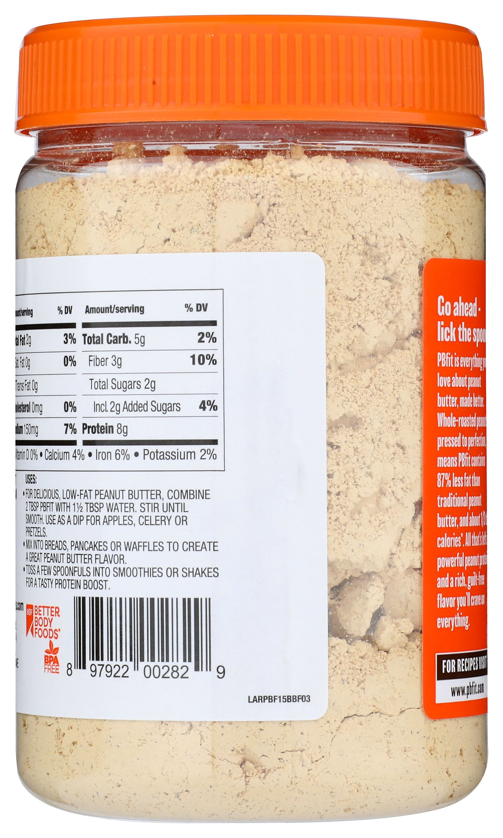 PB FIT PNUT BTTR PWDR CCNUT SUGR - Case of 6