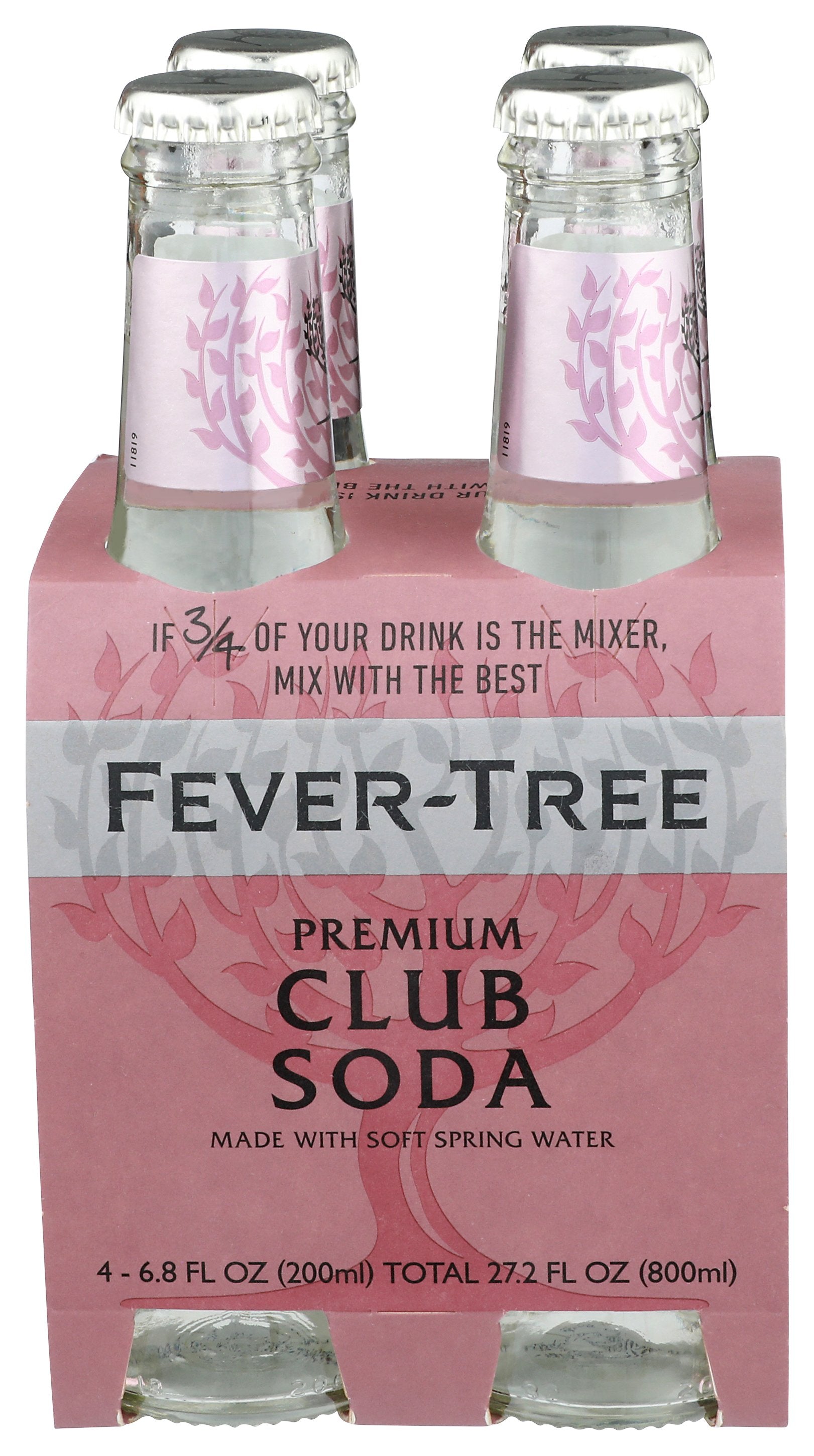 FEVER TREE SODA 4PK CLUB - Case of 6