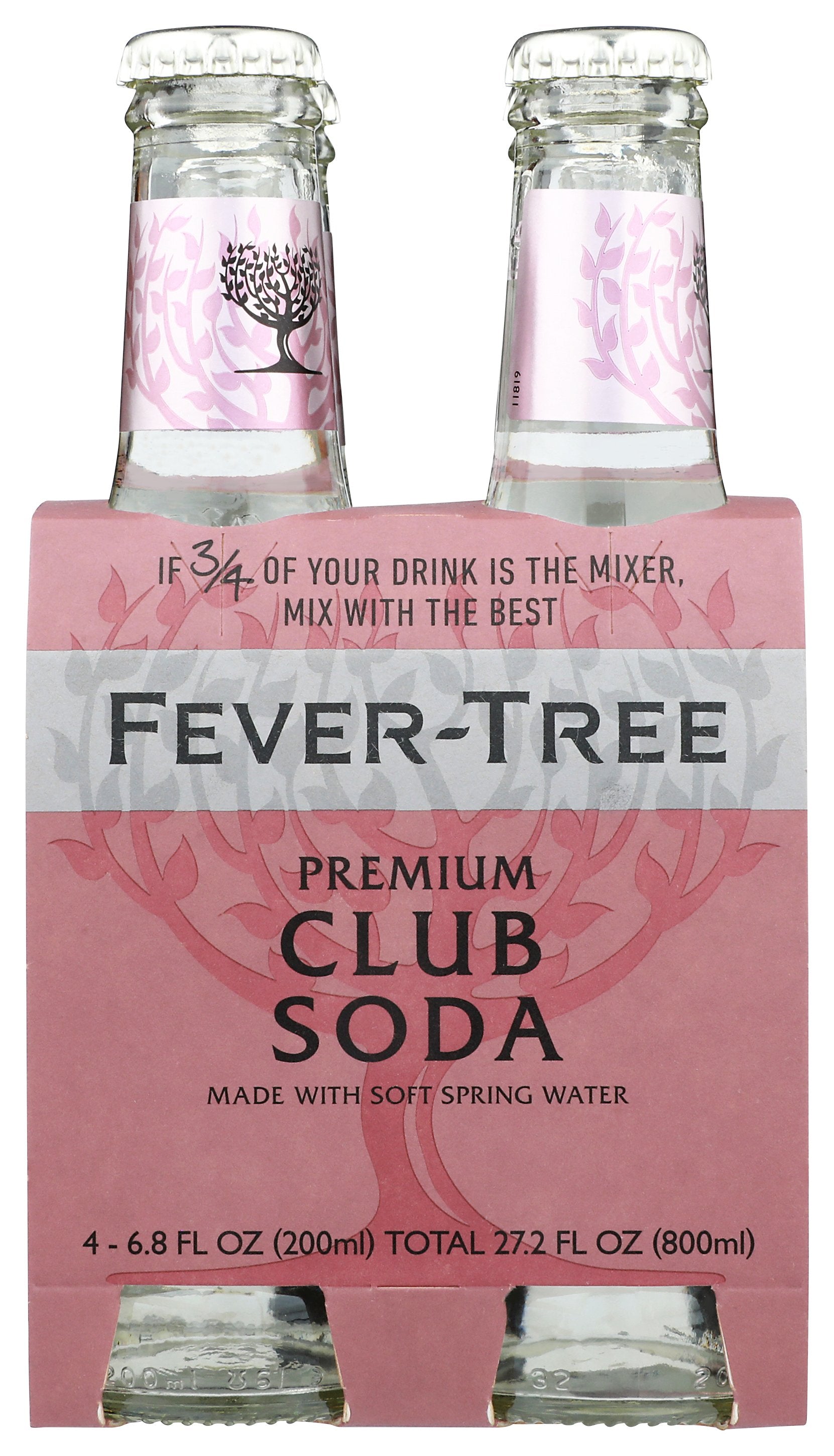 FEVER TREE SODA 4PK CLUB - Case of 6
