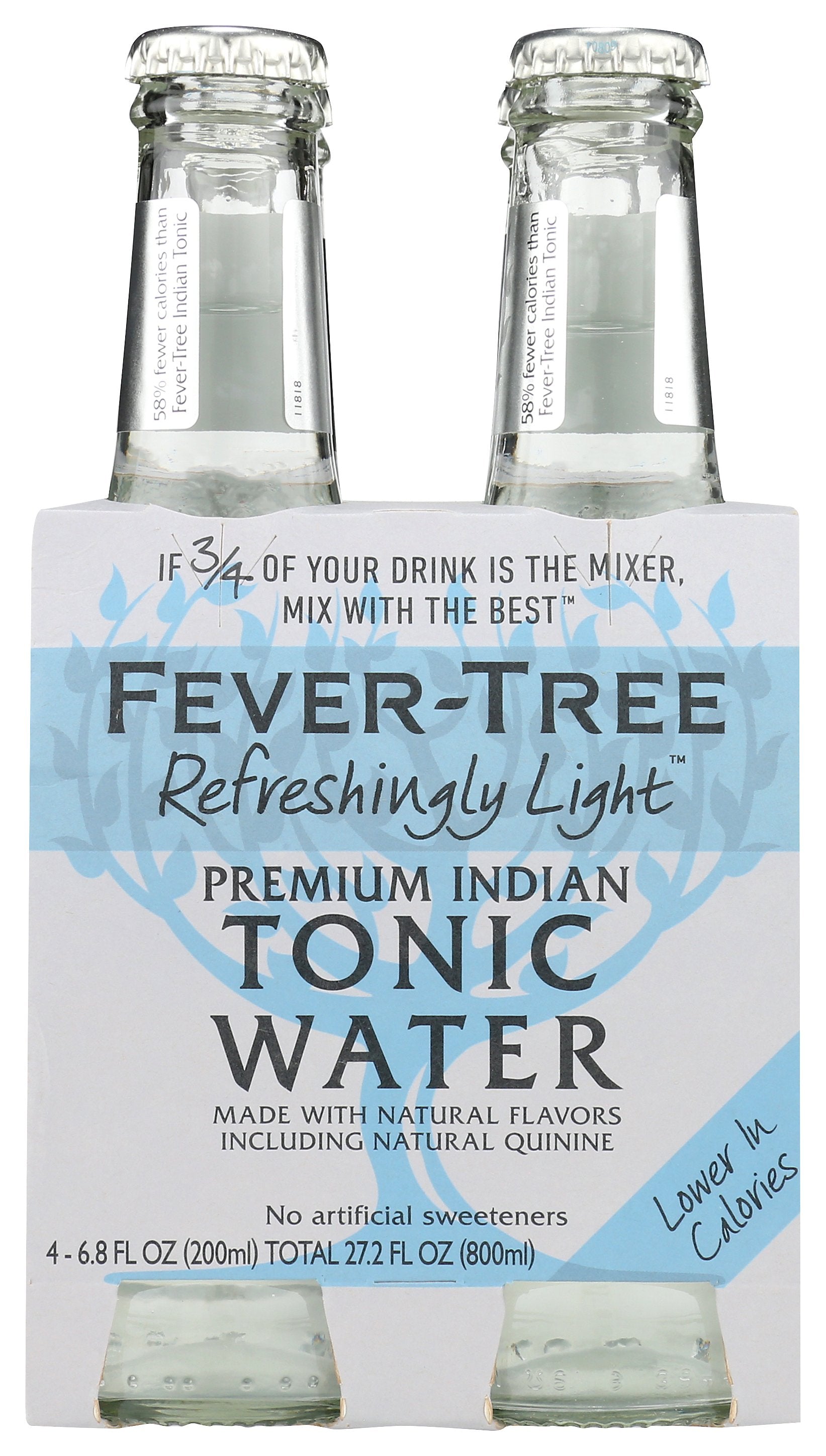 FEVER TREE SODA 4PK TONIC WTR LT - Case of 6