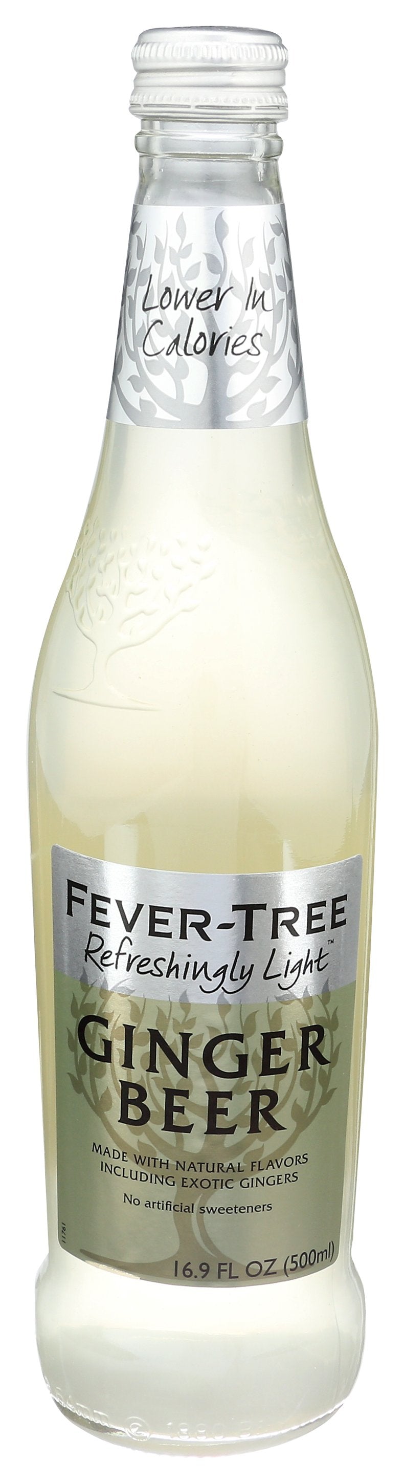 FEVER TREE SODA GINGER BEER NTRLY LGHT - Case of 8