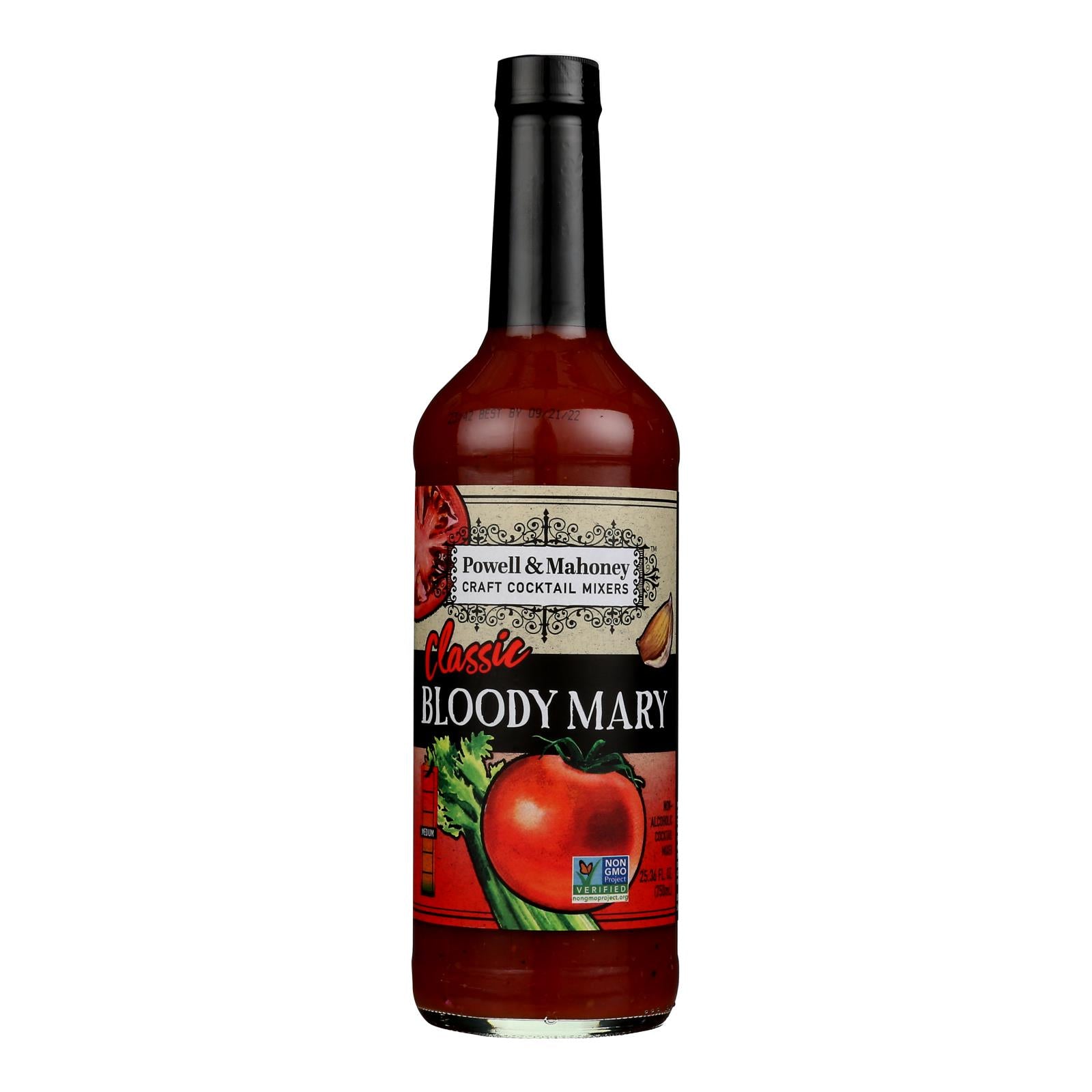 Powell & Mahoney Cocktail Mixers - Bloody Mary - Case Of 6 - 25.36 Oz.