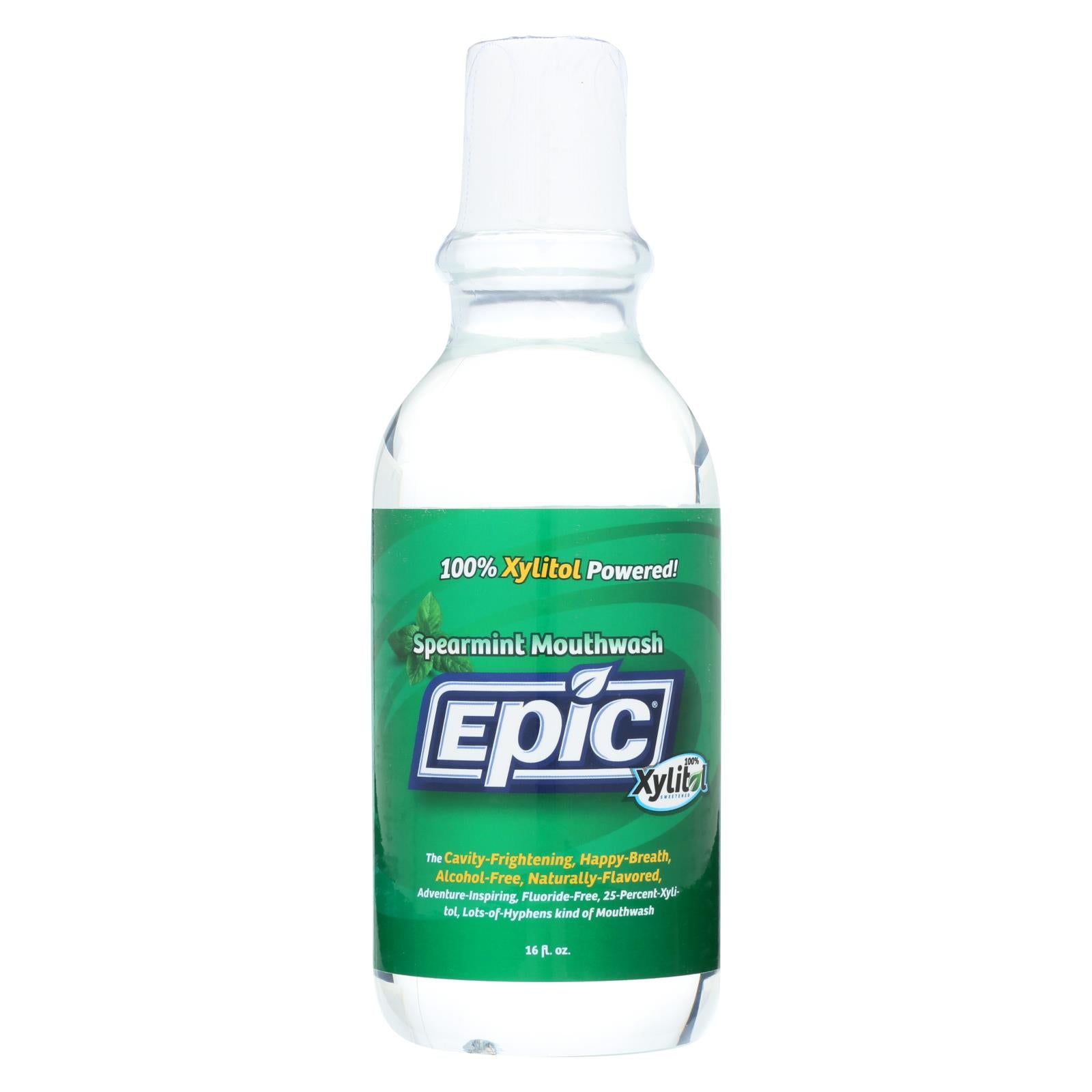 Epic Dental - Xylitol Mouthwash - Spearmint - 16 oz