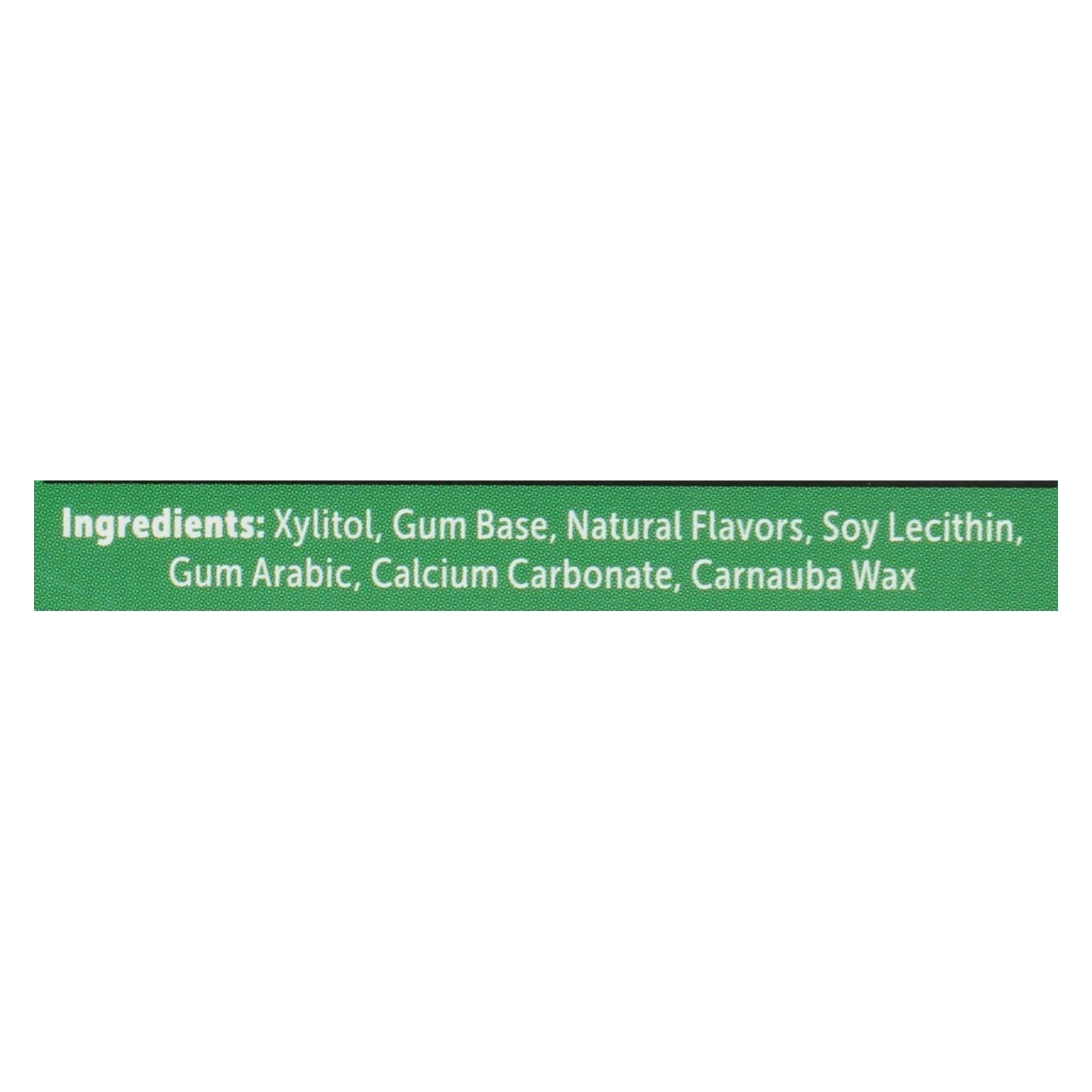 Epic Dental - Xylitol Gum - Spearmint - Case of 12 - 12 Pack