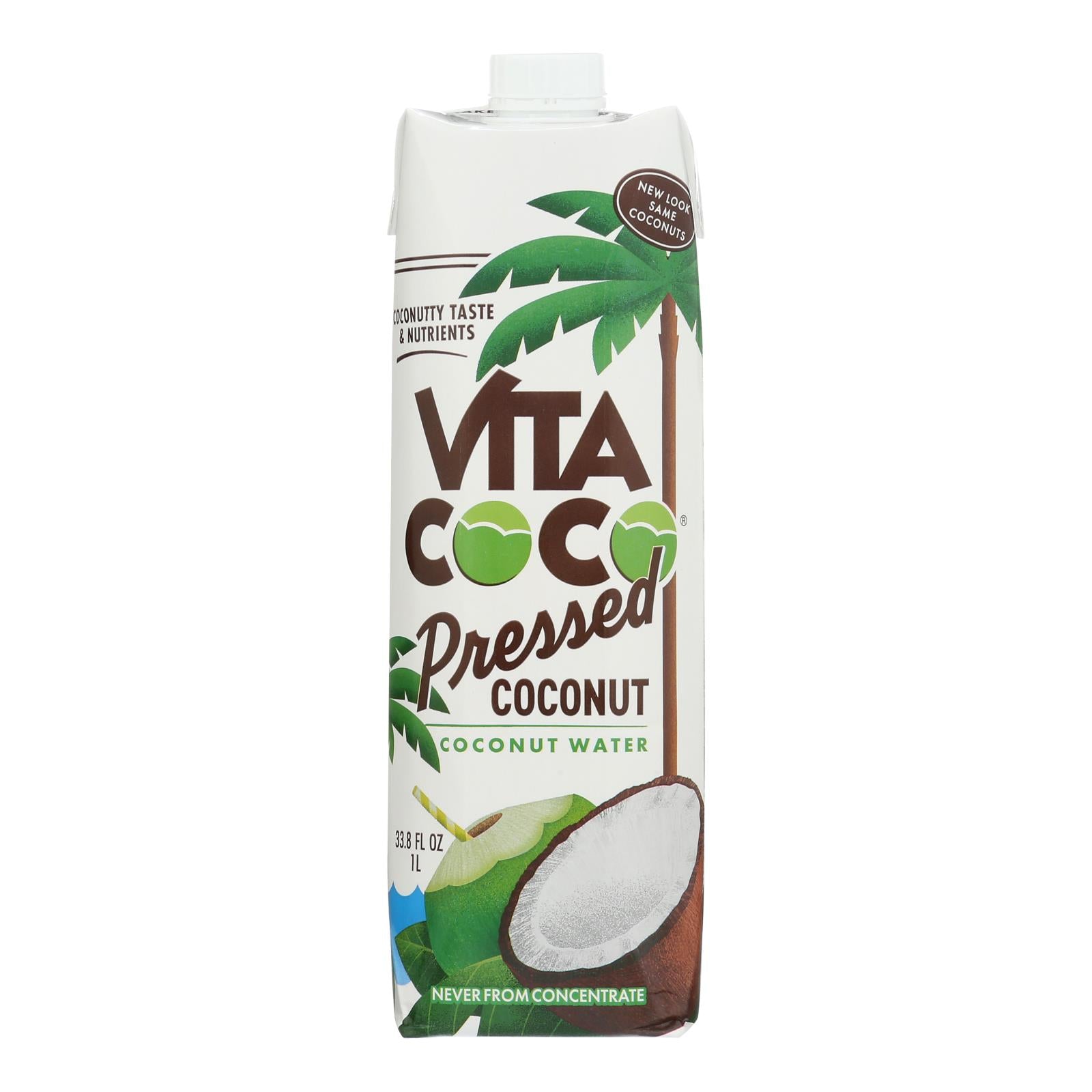 Vita Coco - Coconut Water Pressed - Case Of 12 - 1 Lt