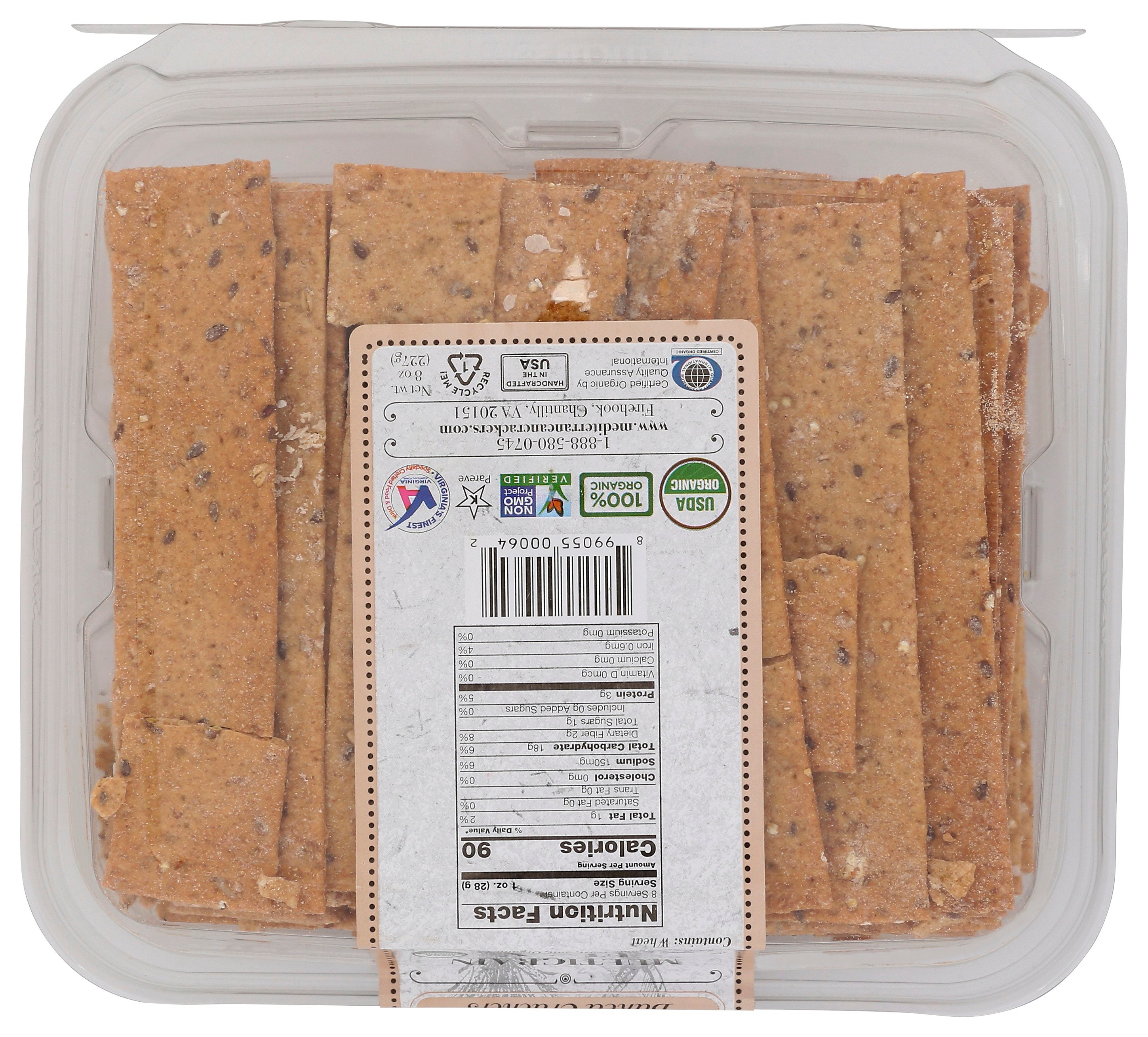 FIREHOOK CRACKER BKD MLTGRN FLAX - Case of 12