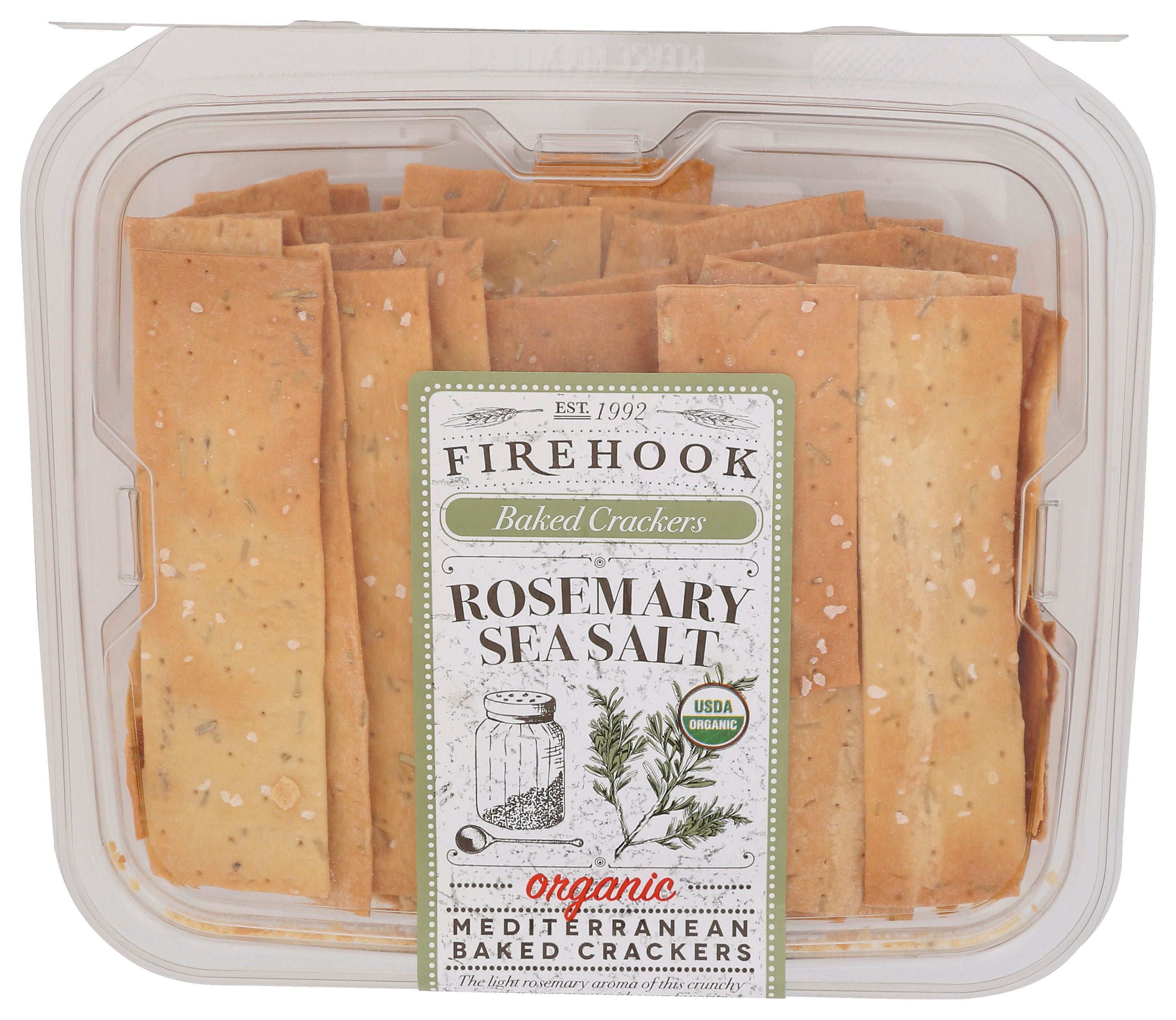 FIREHOOK CRACKER BKD ROSEMARY - Case of 12