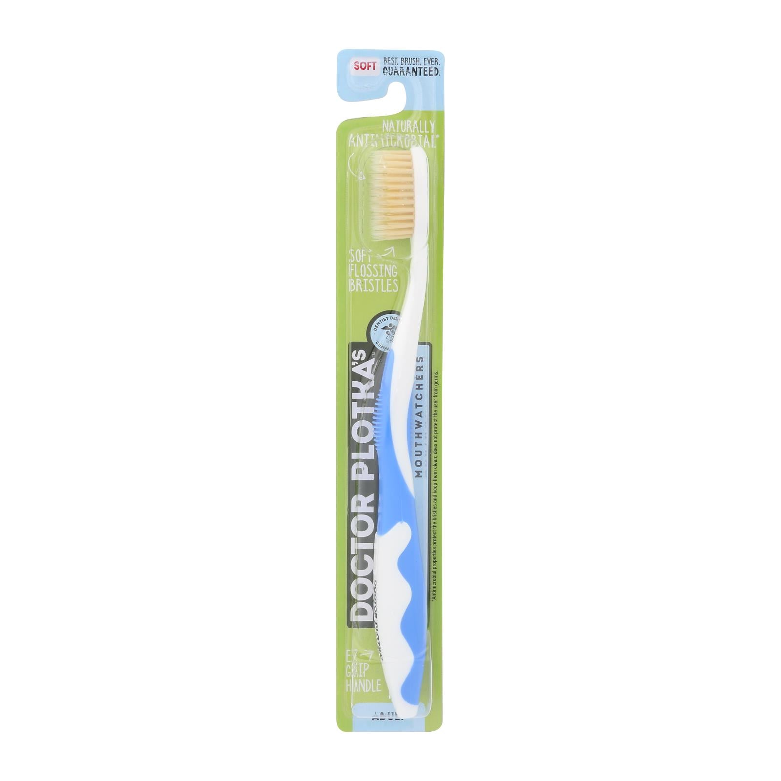 Mouth Watchers A/B Adult Blue Toothbrush - 1 Each - CT