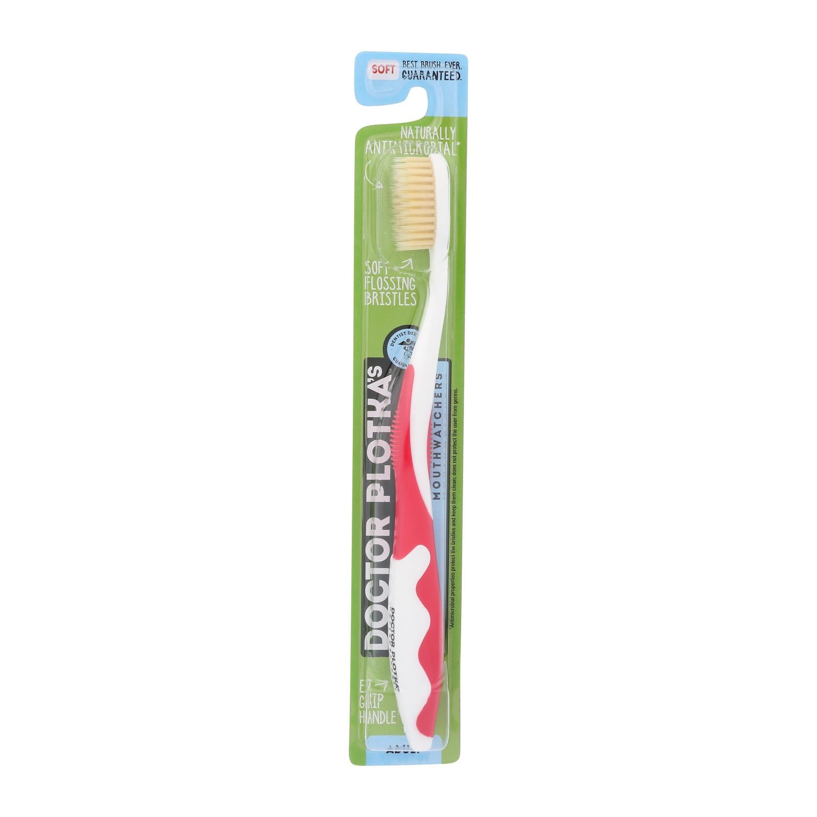 Mouth Watchers A/B Adult Red Toothbrush - 1 Each - CT