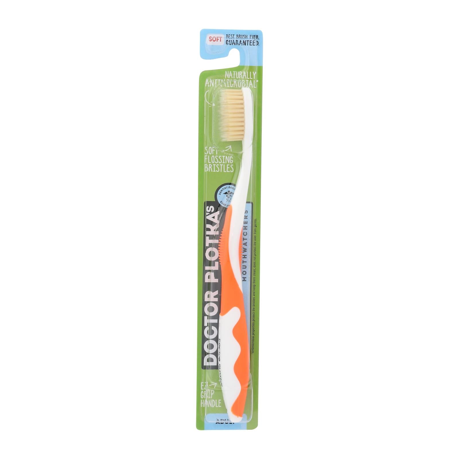 Mouth Watchers A/B Adult Orange Toothbrush - 1 Each - CT