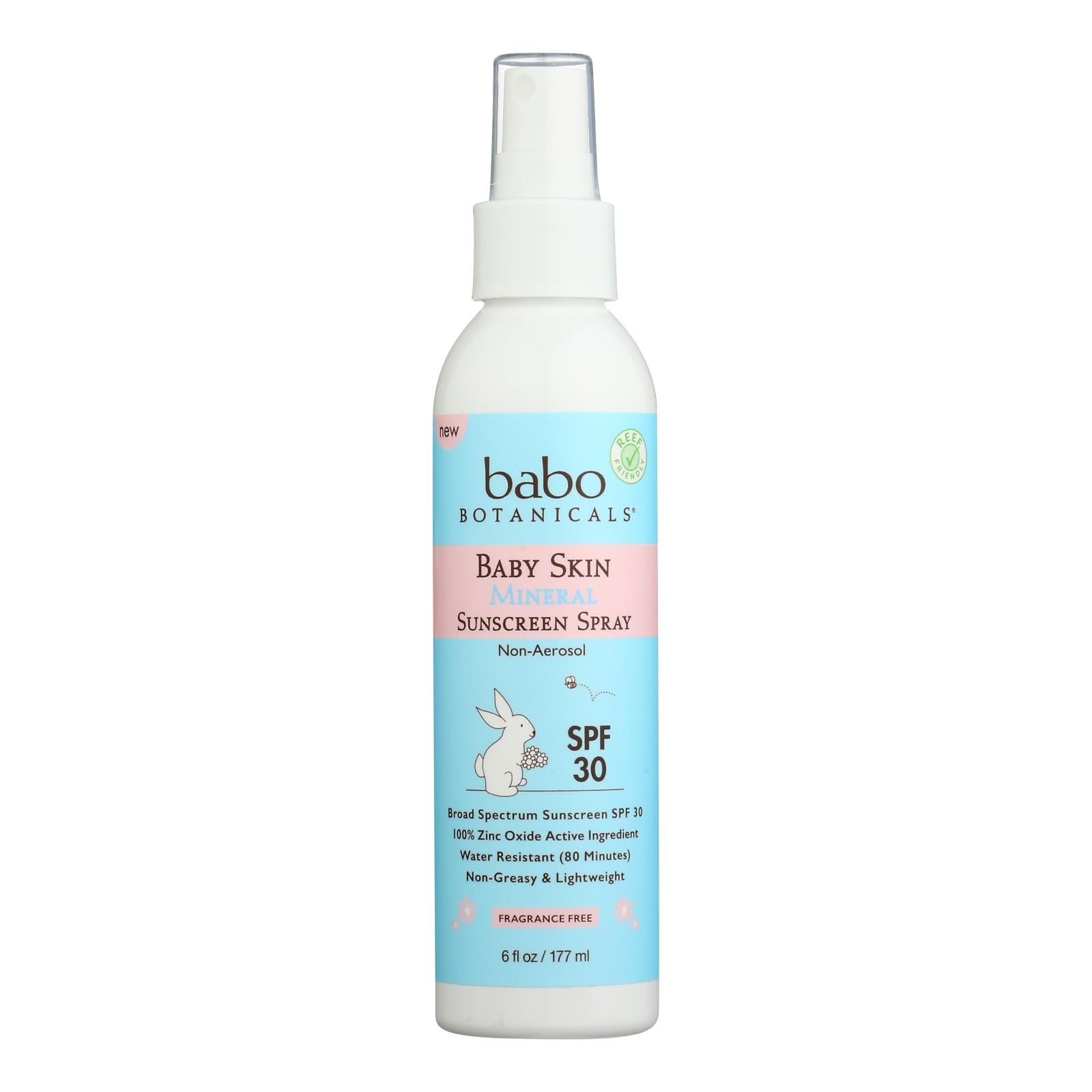 Babo Botanicals - Snscn Spf 30 Bby Skn Spry - 1 Each-6 Oz