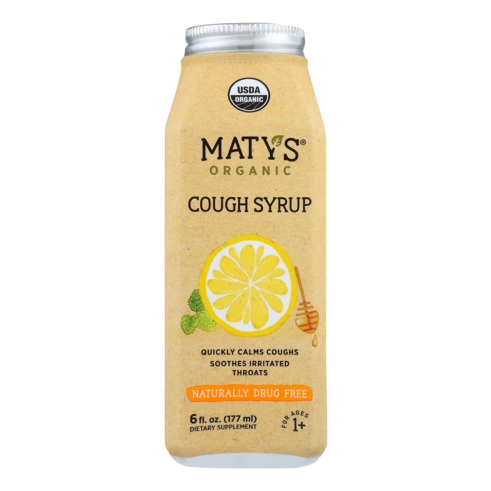 Maty's - Cough Syrup Organic - 6 fl oz.