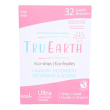 Load image into Gallery viewer, Tru Earth - Detergent Baby Eco Strip - Case Of 12-32 Ct