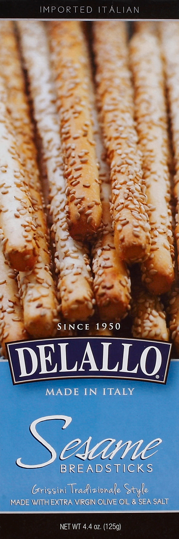 Delallo Breadsticks 4.4 oz - Case of 12