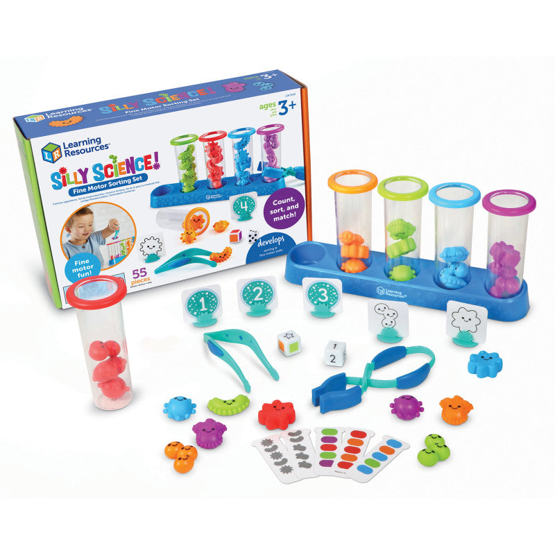 LEARNING RESOURCES - Silly Science Fine Motor Sorting Set