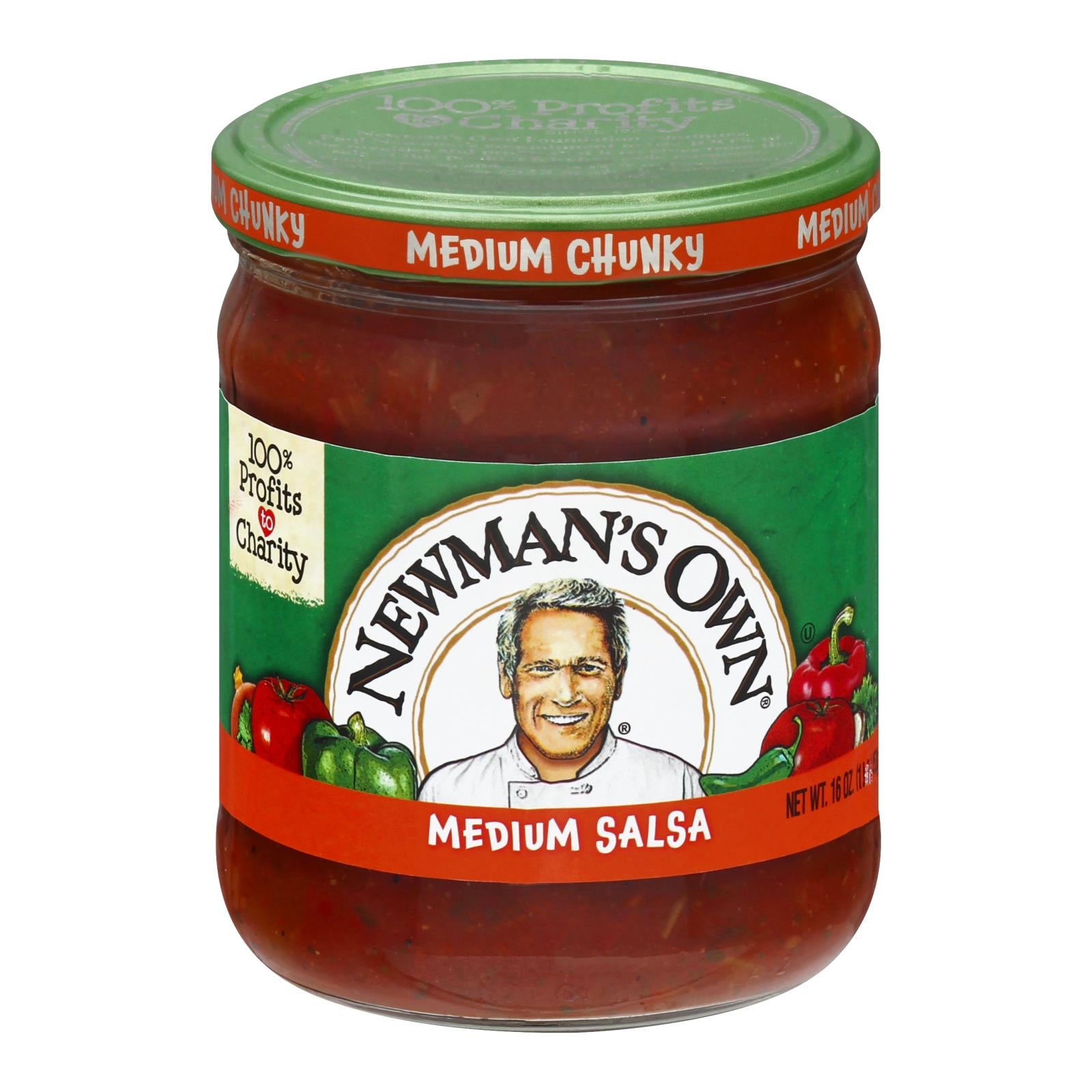 Newman's Own - Salsa Medium Chunky - Case of 8-16 OZ