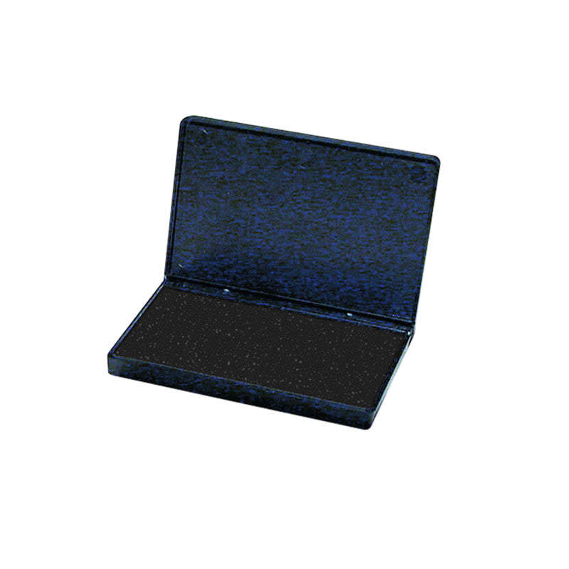 CHARLES LEONARD - Foam Stamp Pad, Small, 2.75 x 4.25 Inches, Black, Pack of 12
