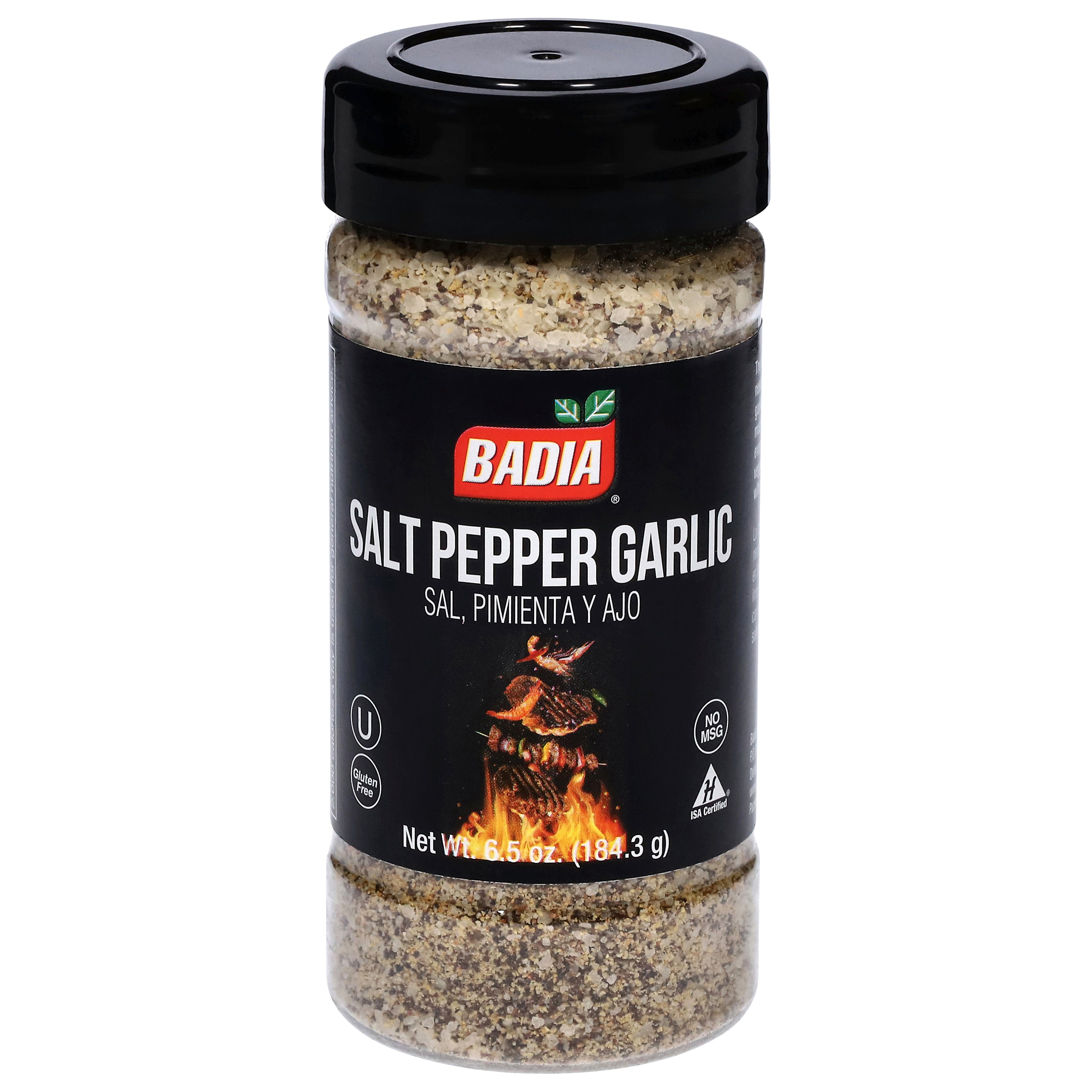 Badia Salt Pepper Garlic 6.5 oz - Case of 6