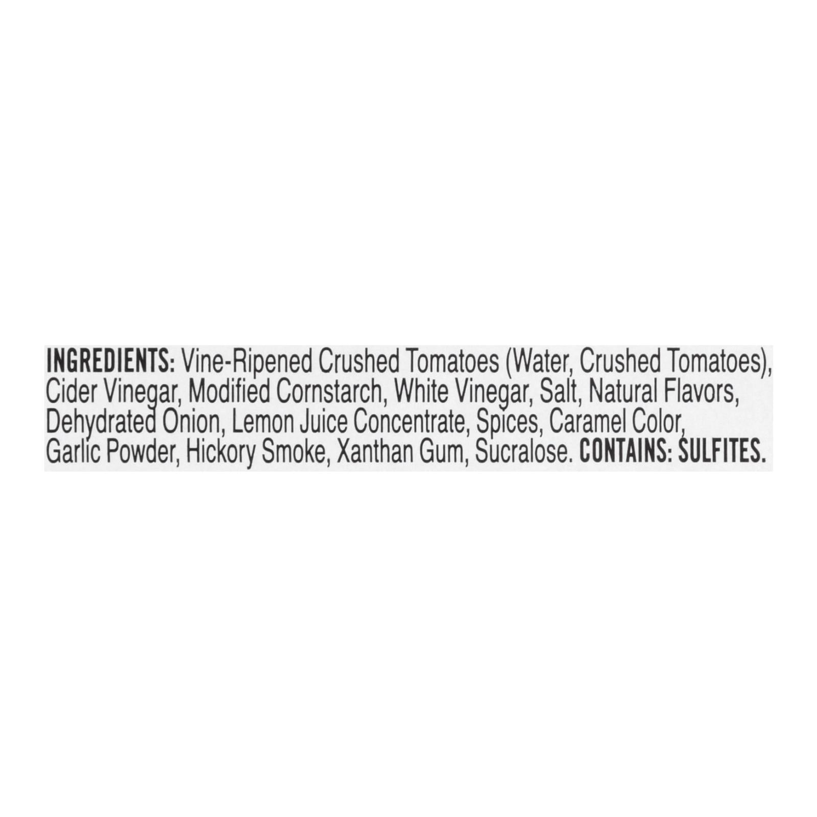 G Hughes BBQ Sauce - Maple Brown Sugar - Case of 6 - 18 oz