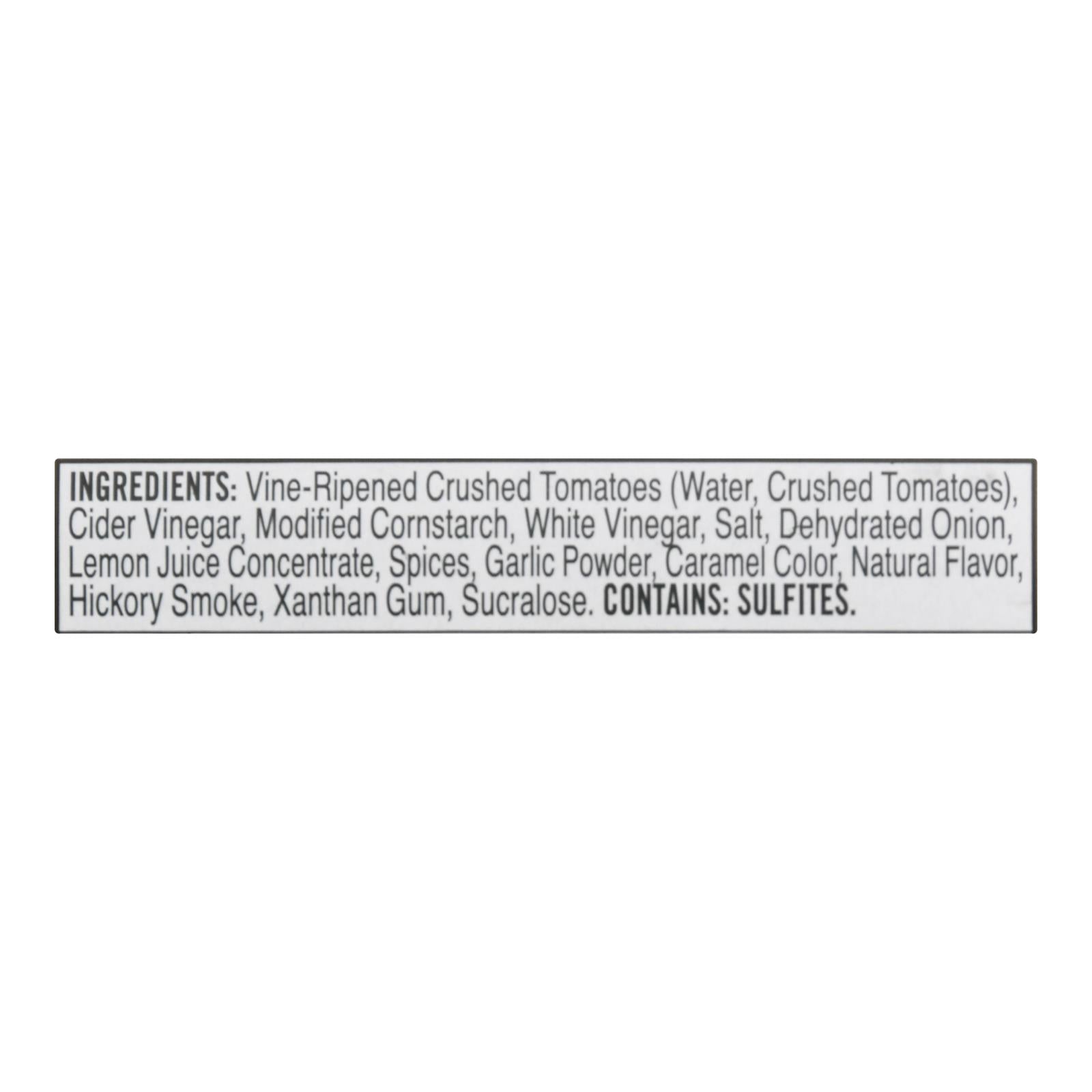 G Hughes BBQ Sauce - Honey - Case of 6 - 18 oz