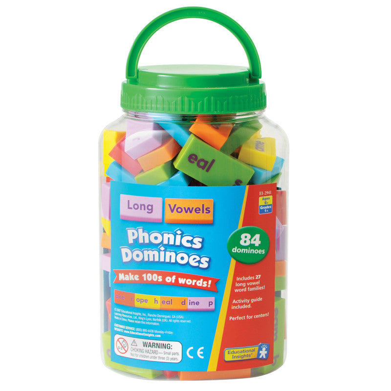 EDUCATIONAL INSIGHTS - Phonics Dominoes: Long Vowels