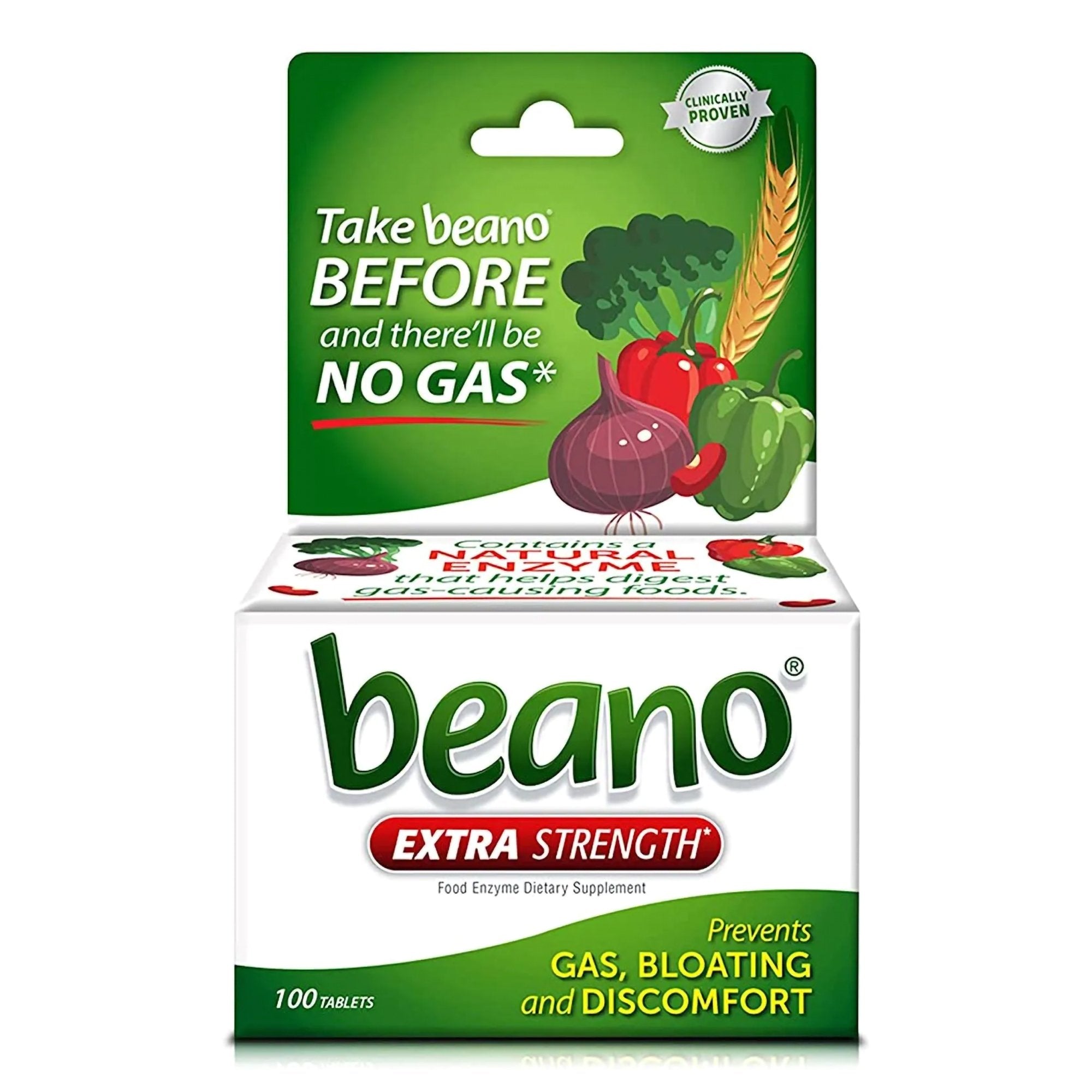Medtech Laboratories - Gas Relief Beano® 400 GALU Strength Tablet 100 per Bottle [1/BT]