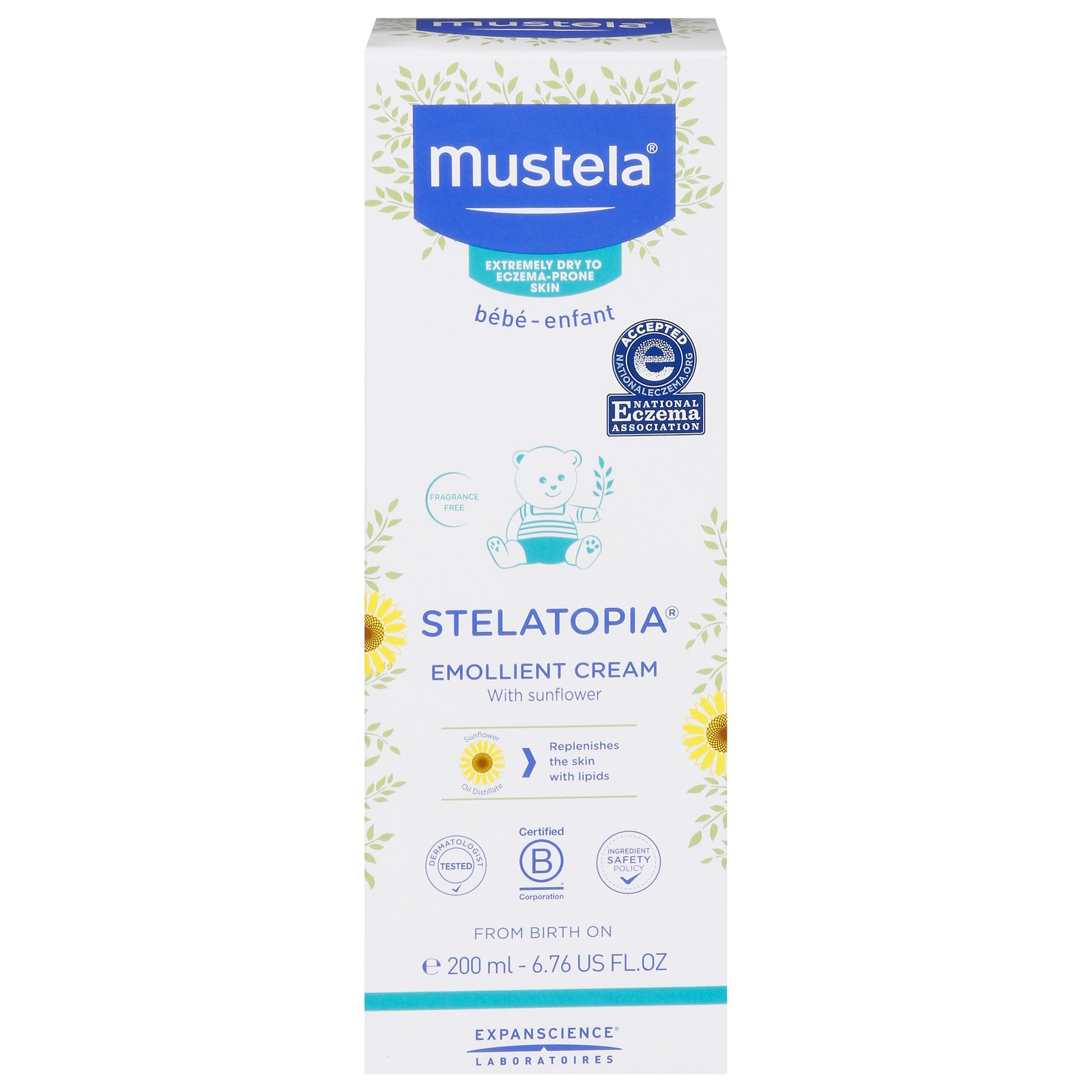 Mustela - Cream Emollient Steltopia - 1 Each 1-6.76 FZ