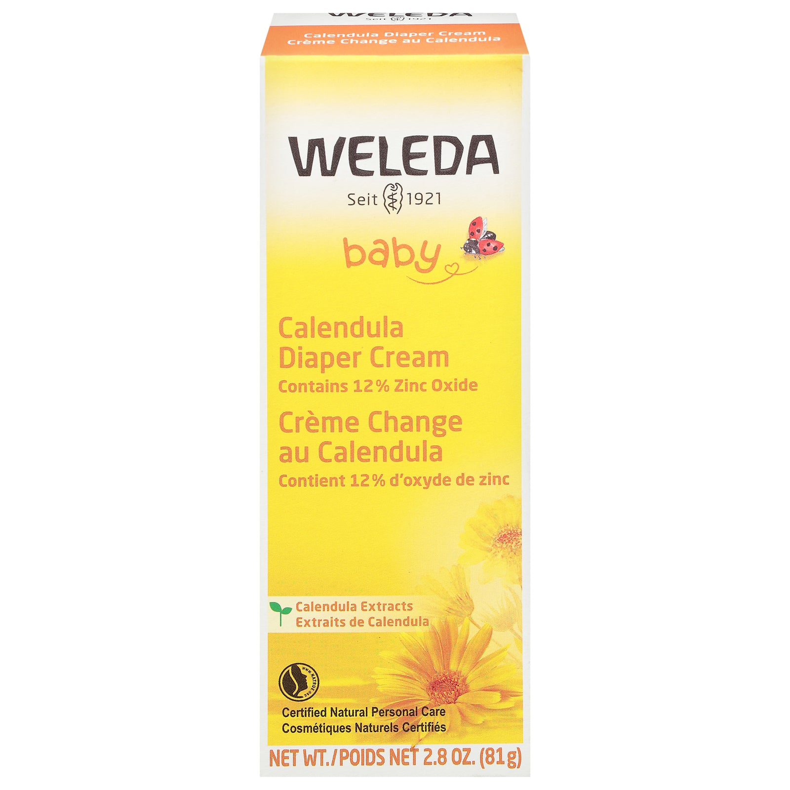Weleda - Diaper Cream Calendula - 1 Each 1-2.8 Oz