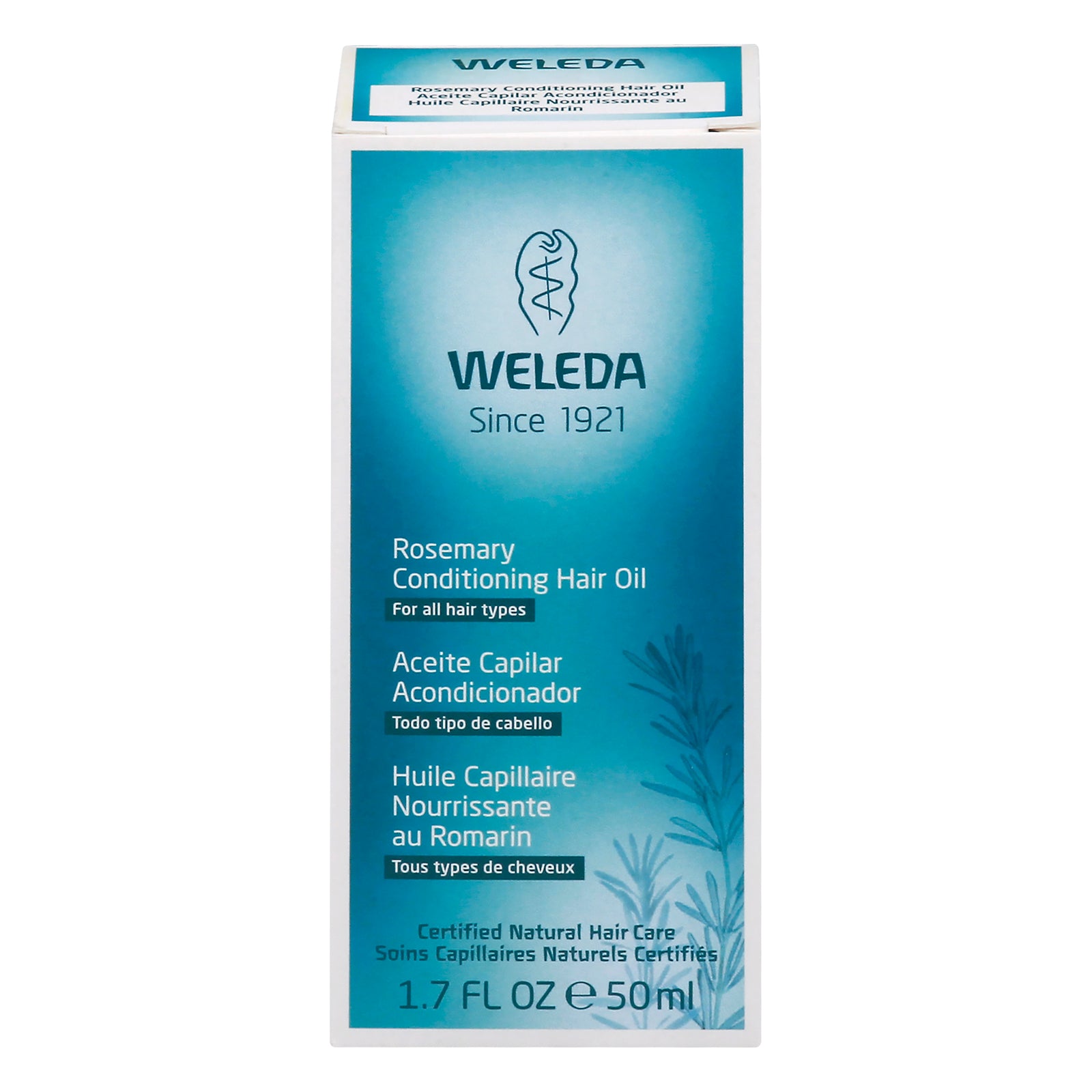 Weleda Hair Oil - Conditioning - Rosemary - 1.7 Fl Oz