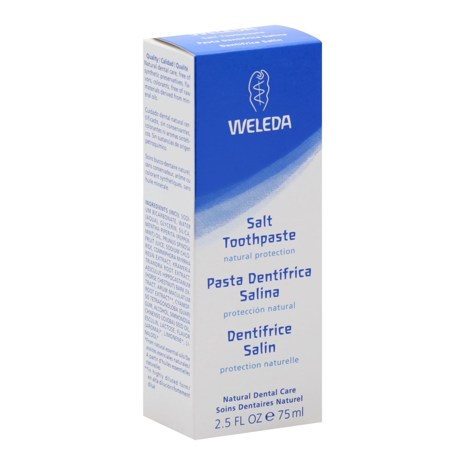 Weleda Salt Toothpaste Peppermint - 2.5 Oz