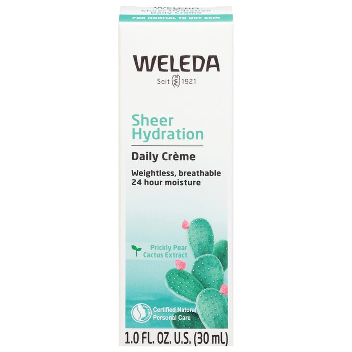 Weleda - Face Cream Daily Sheer Hydr - 1 Each-1 Fz