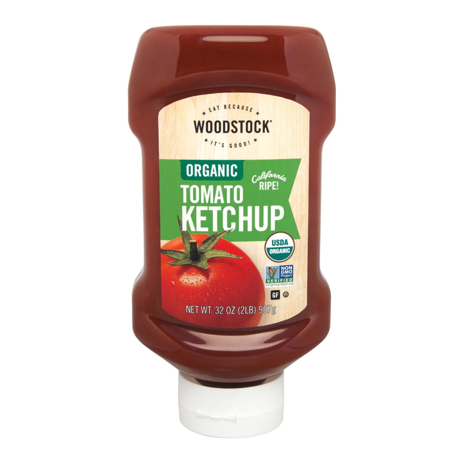 Woodstock Organic Tomato Ketchup - Case Of 12 - 32 Oz