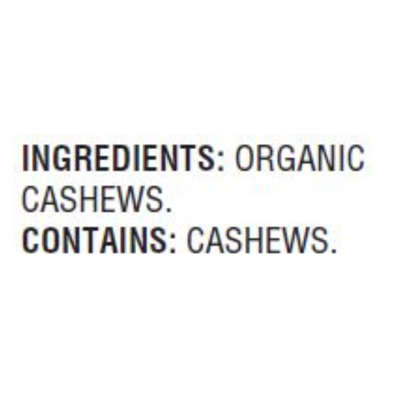Woodstock Organic Whole Cashews, Unsalted - Case Of 8 - 7 Oz