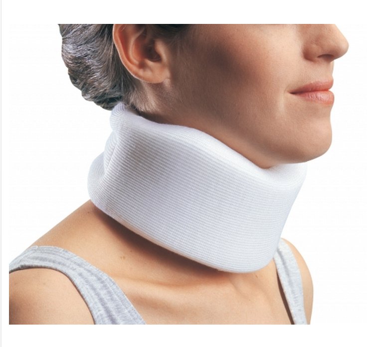 DJO - Cervical Collar ProCare® Universal Contoured / Medium Density Adult One Size Fits Most One-Piece 4 Inch Height 24 Inch Length 10-1/2 to 24 Inch Neck Circumference [1/EA]