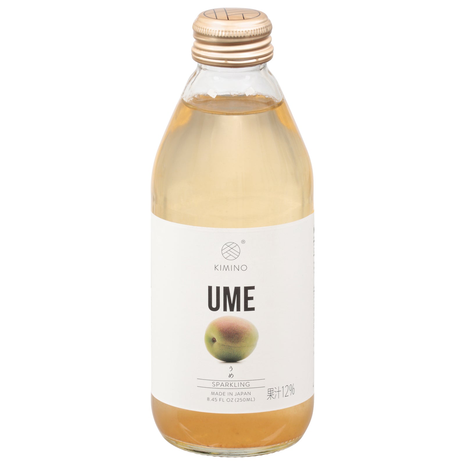 Kimino - Sparkling Ume Juice - Case Of 12 - 8.45 Fz