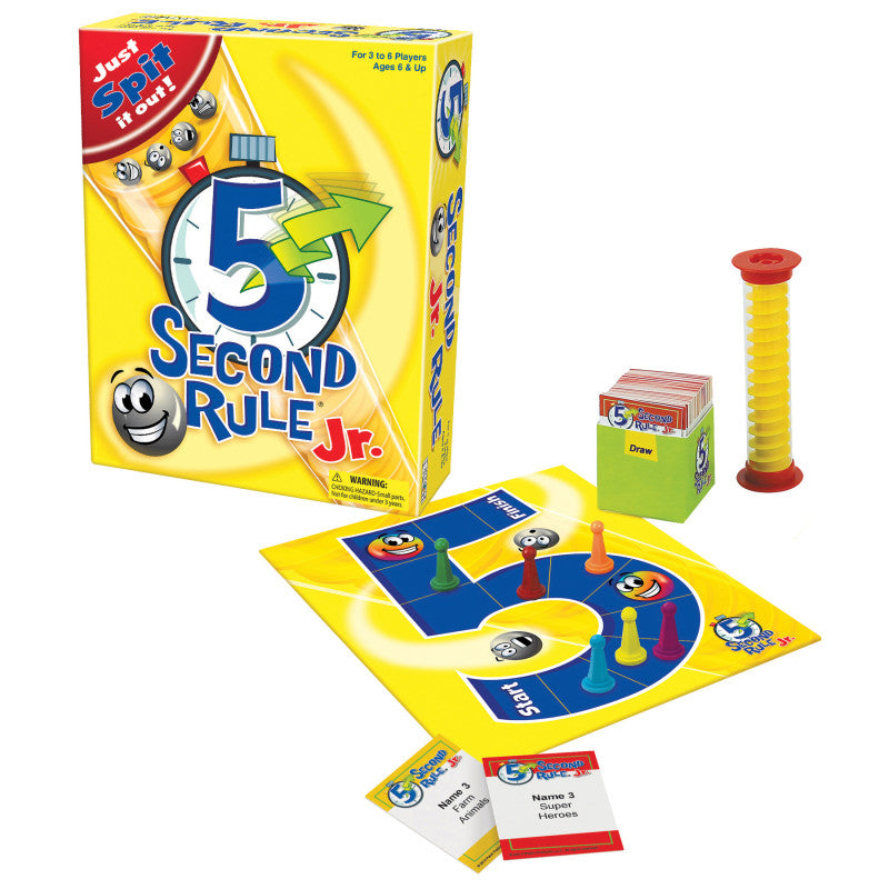 PLAYMONSTER - 5 Second Rule® Jr. Board Game
