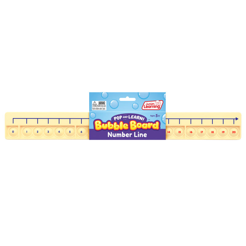 JUNIOR LEARNING - Number Line Pop and Learn™ Bubble Board