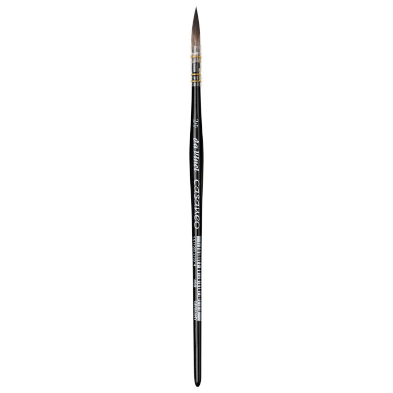 CASANEO Quill Wash, Extra Soft Synthetic, Watercolor, Series 498, Size -2