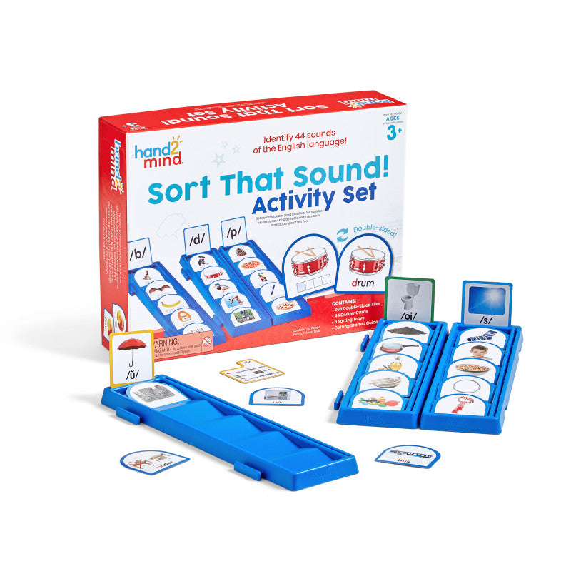 HAND2MIND - Sort That Sound! Activity Set