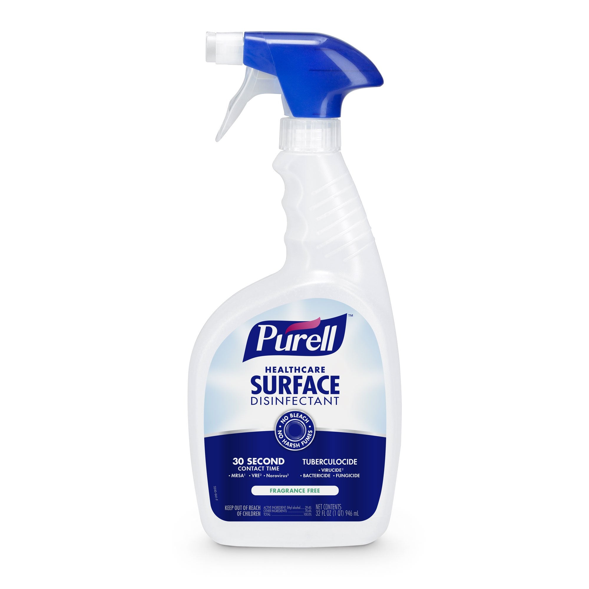 GOJO - Purell® Surface Disinfectant Cleaner Alcohol Based Pump Spray Liquid 32 oz. Bottle Alcohol Scent NonSterile [6/CS]