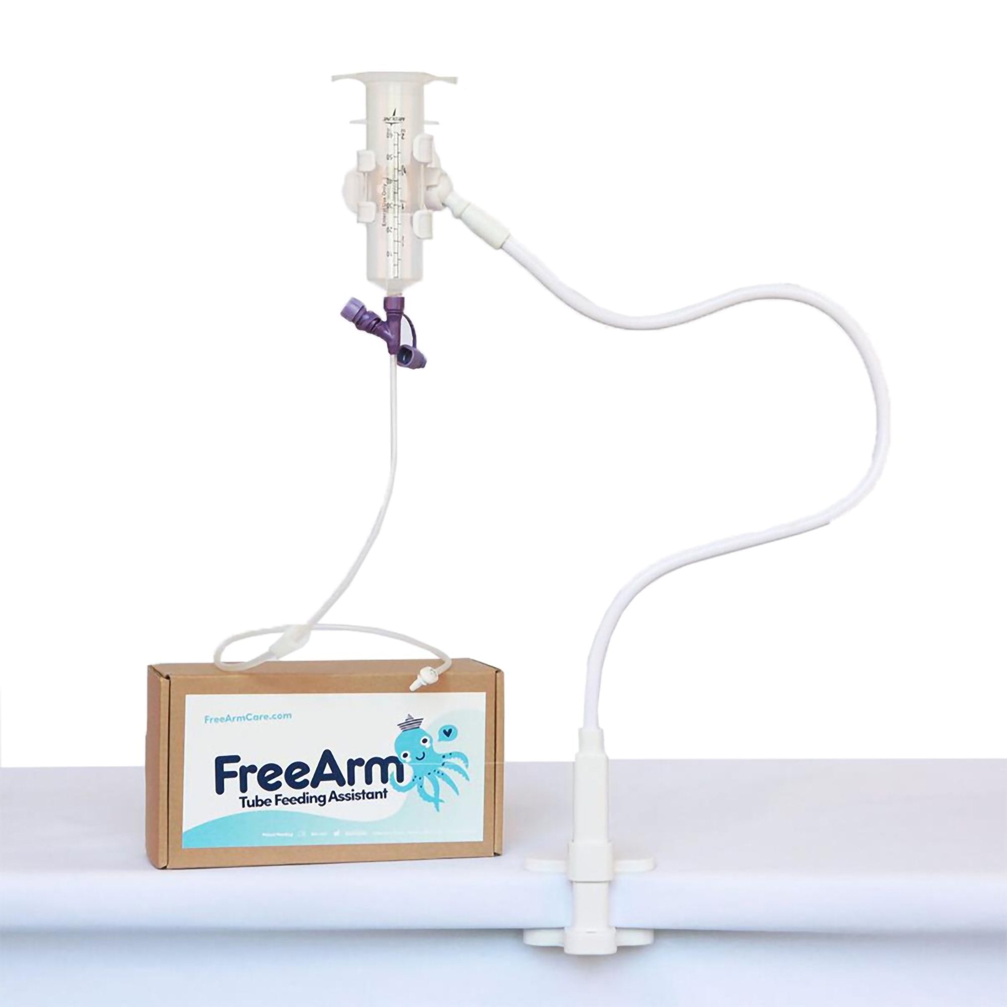 Staley House LLC - Feeding Tube / Infusion Bag Holder FreeArm® Muscle White [50/CS]