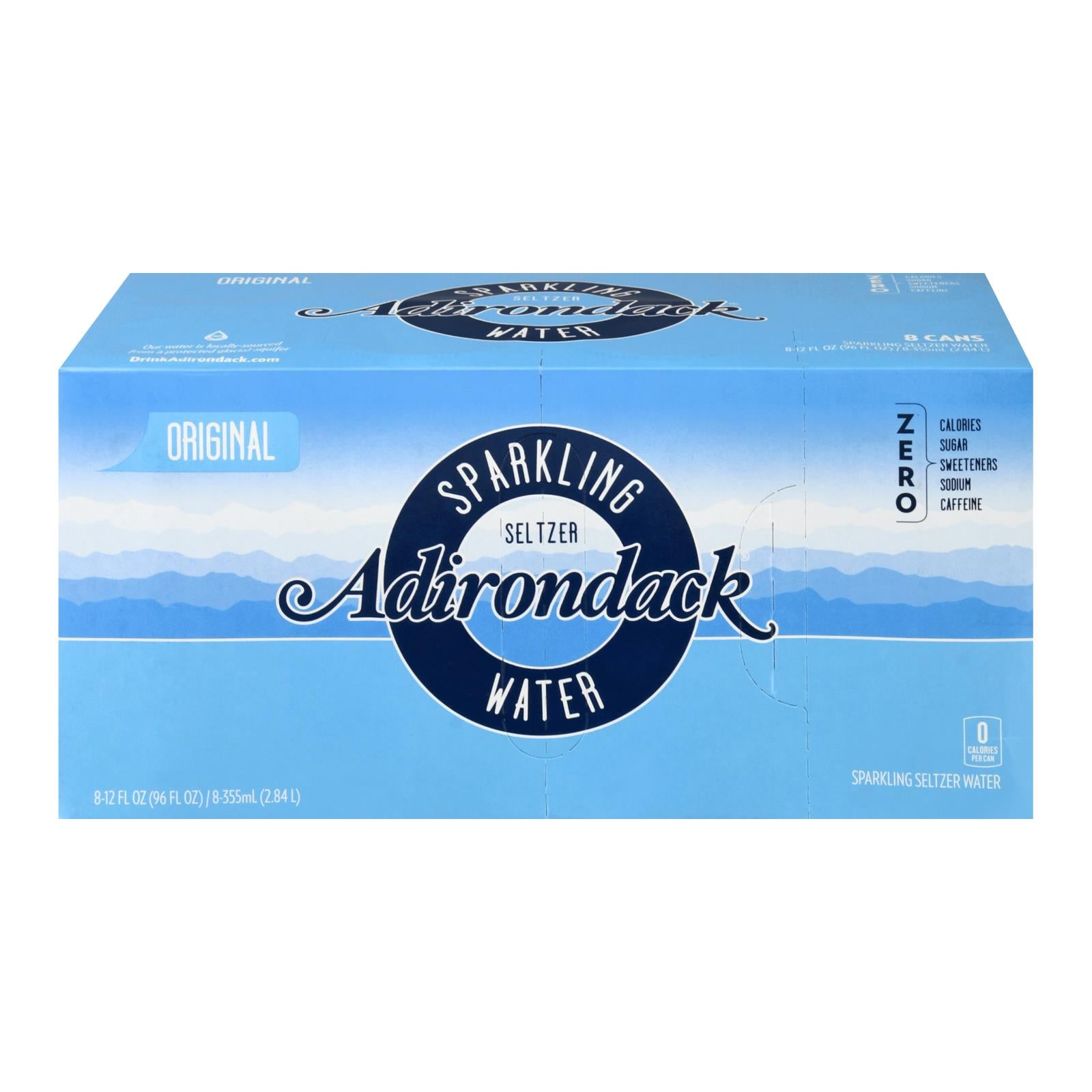 Adirondack - Seltzer Sparkling Water Originl - Case of 3-8/12 FZ