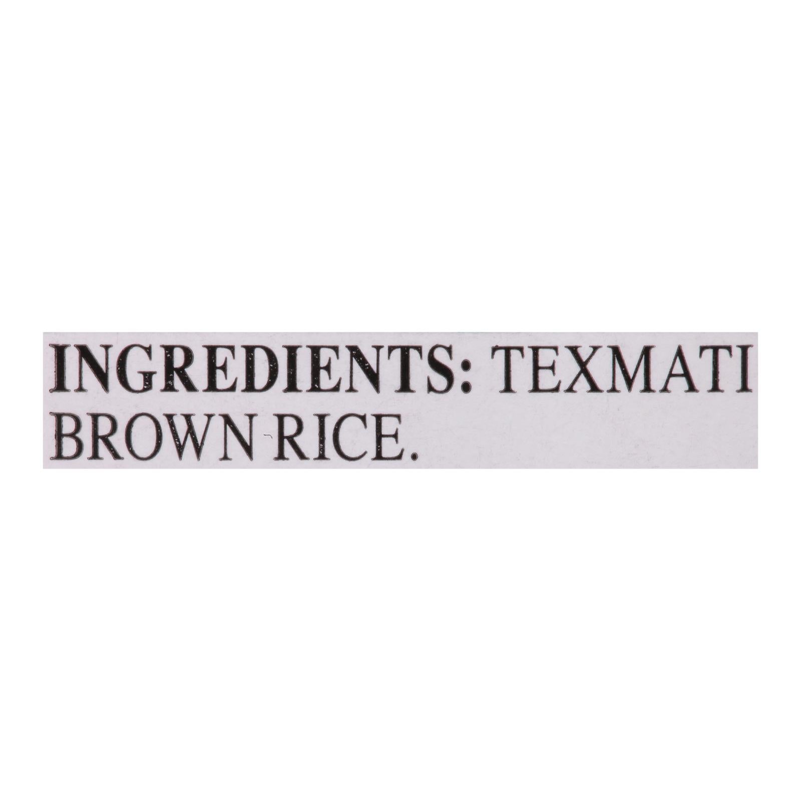Rice Select Texmati Rice - Brown - Case Of 4 - 32 Oz.