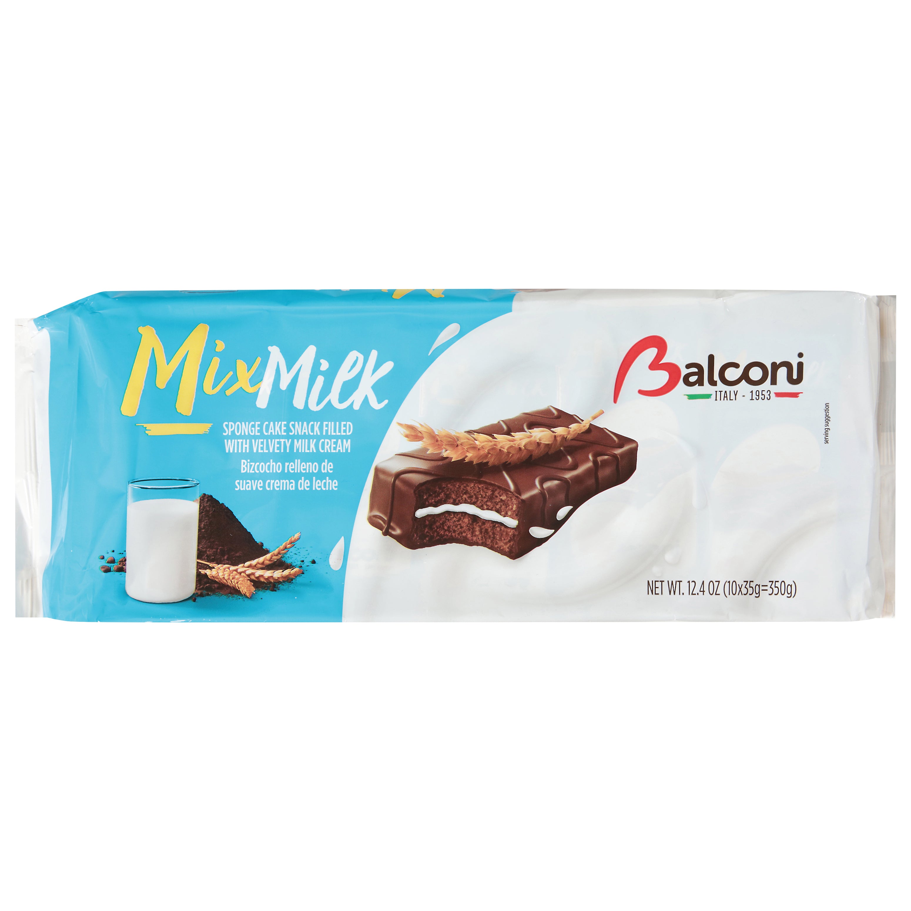 Balconi MixMilk Sponge Cake 10 ea - Case of 15