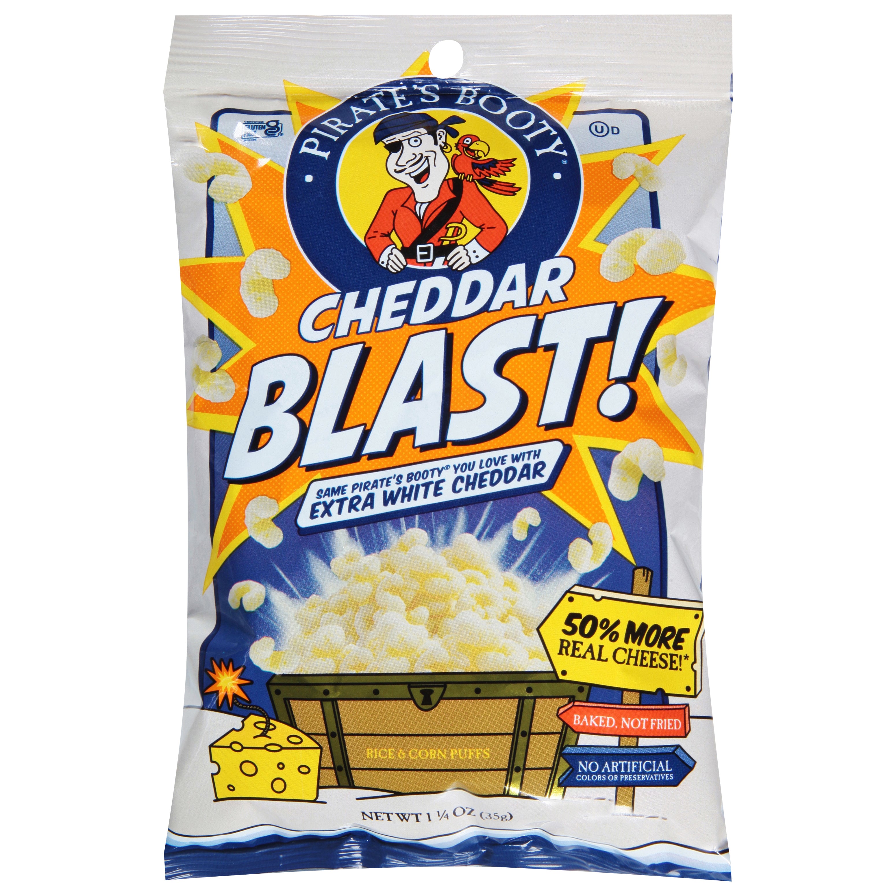 Exciting Pirates Booty Cheddar Blast Gallery