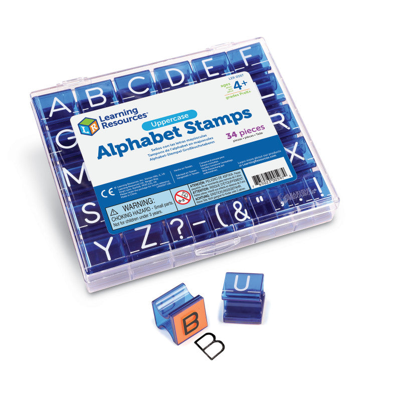 LEARNING RESOURCES - Uppercase Alphabet Stamp Set
